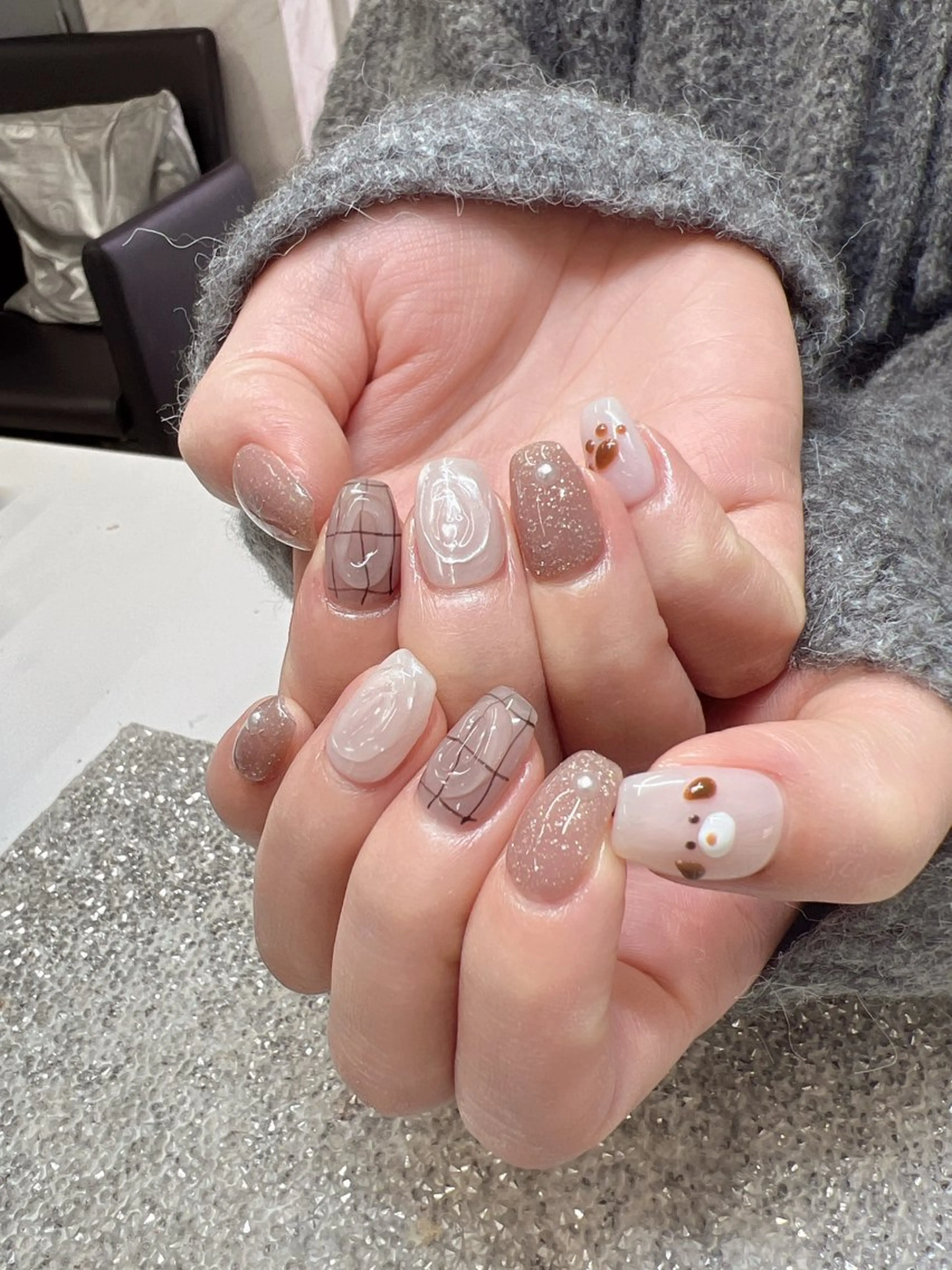 ネイル ガレンドウ 白澤 愛子のネイルデザイン