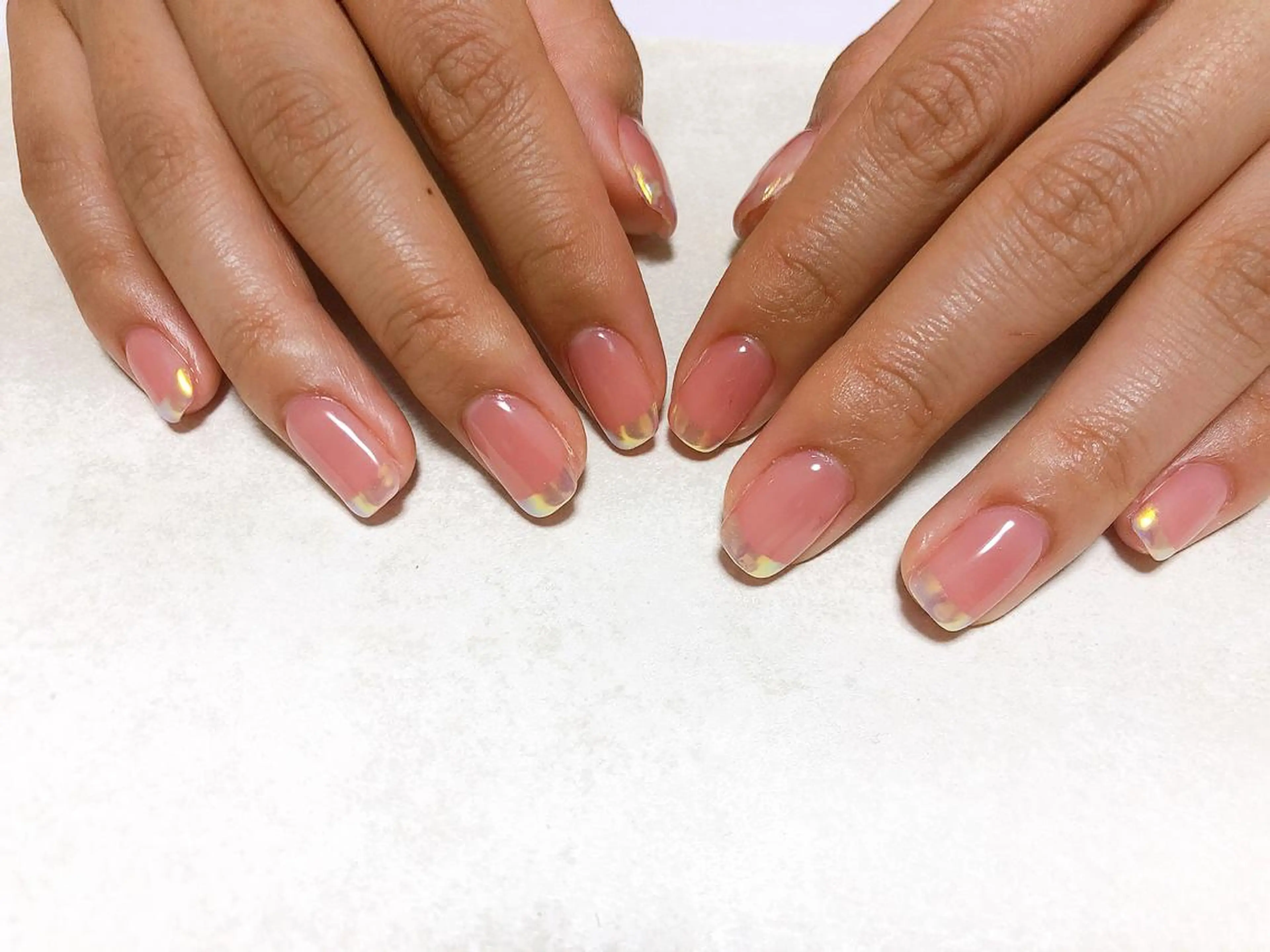 ネイル オーロラネイル フレンチネイル ハンドネイル kiki nail &brow二子玉川の眉毛・アイブロウイメージ