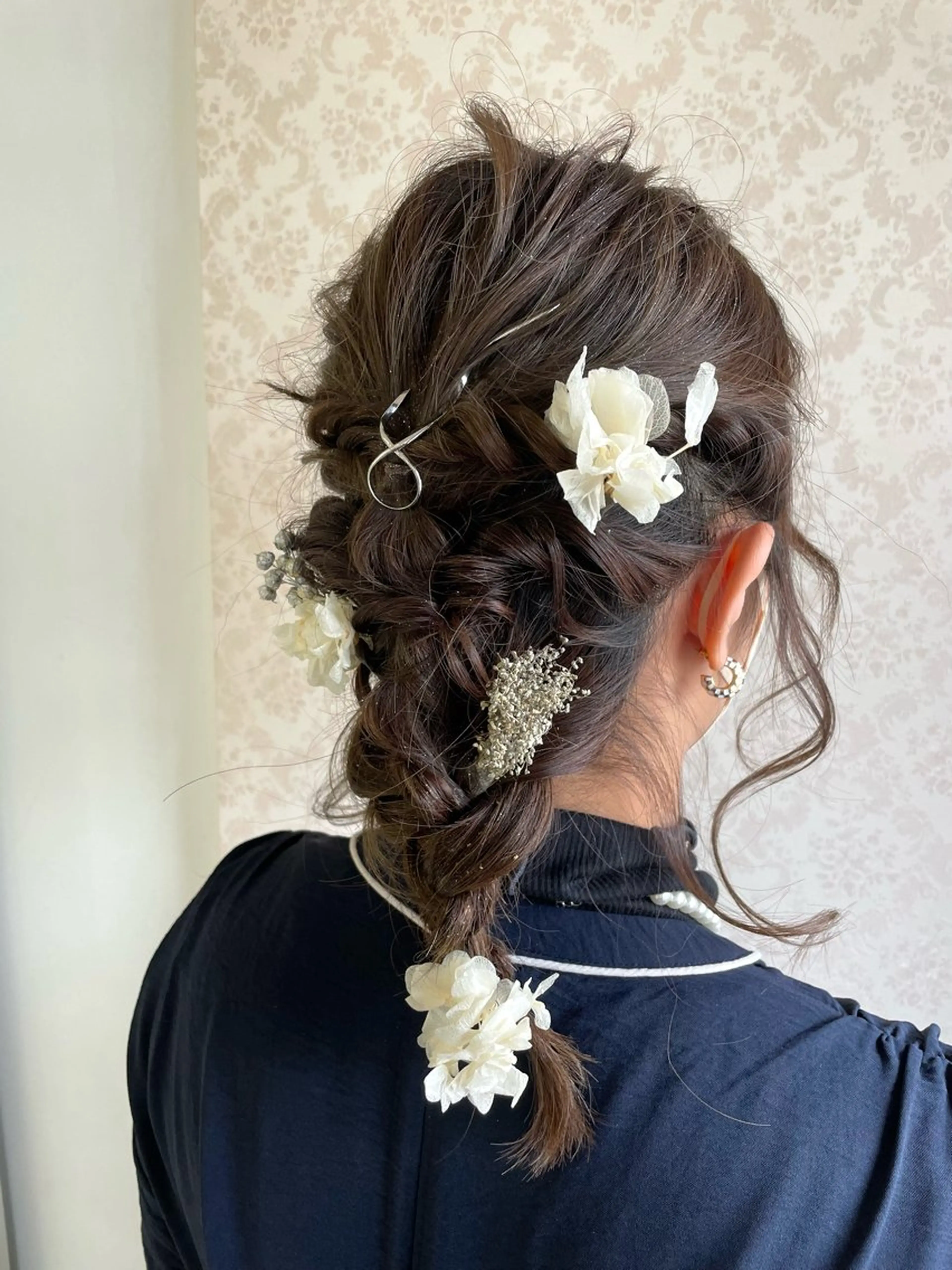 ヘアアレンジ ヒヨシ ルナのヘアスタイル