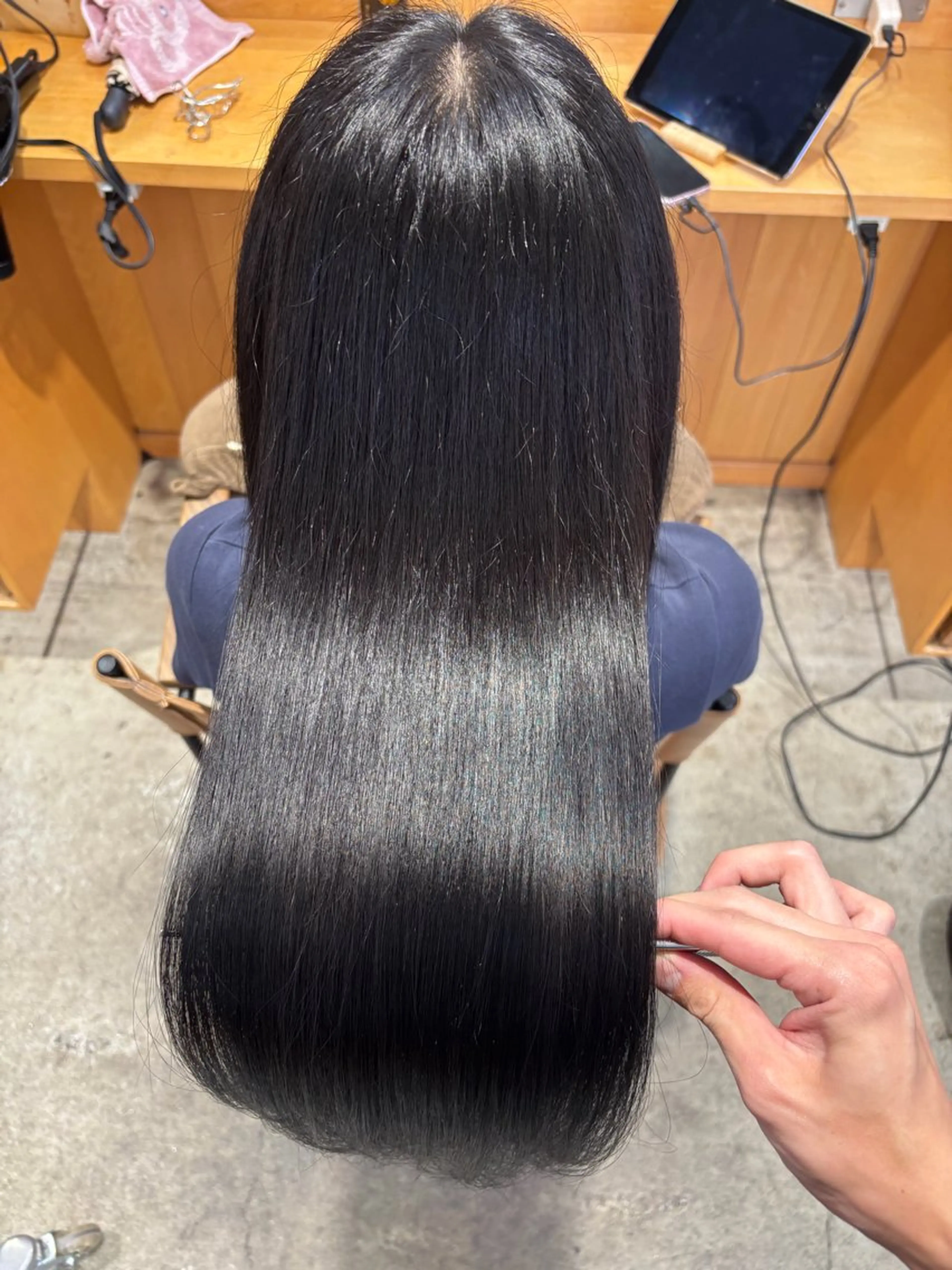ロング カット ヘアカラー トリートメント 【Amphi Tokyo】宮原のヘアスタイル