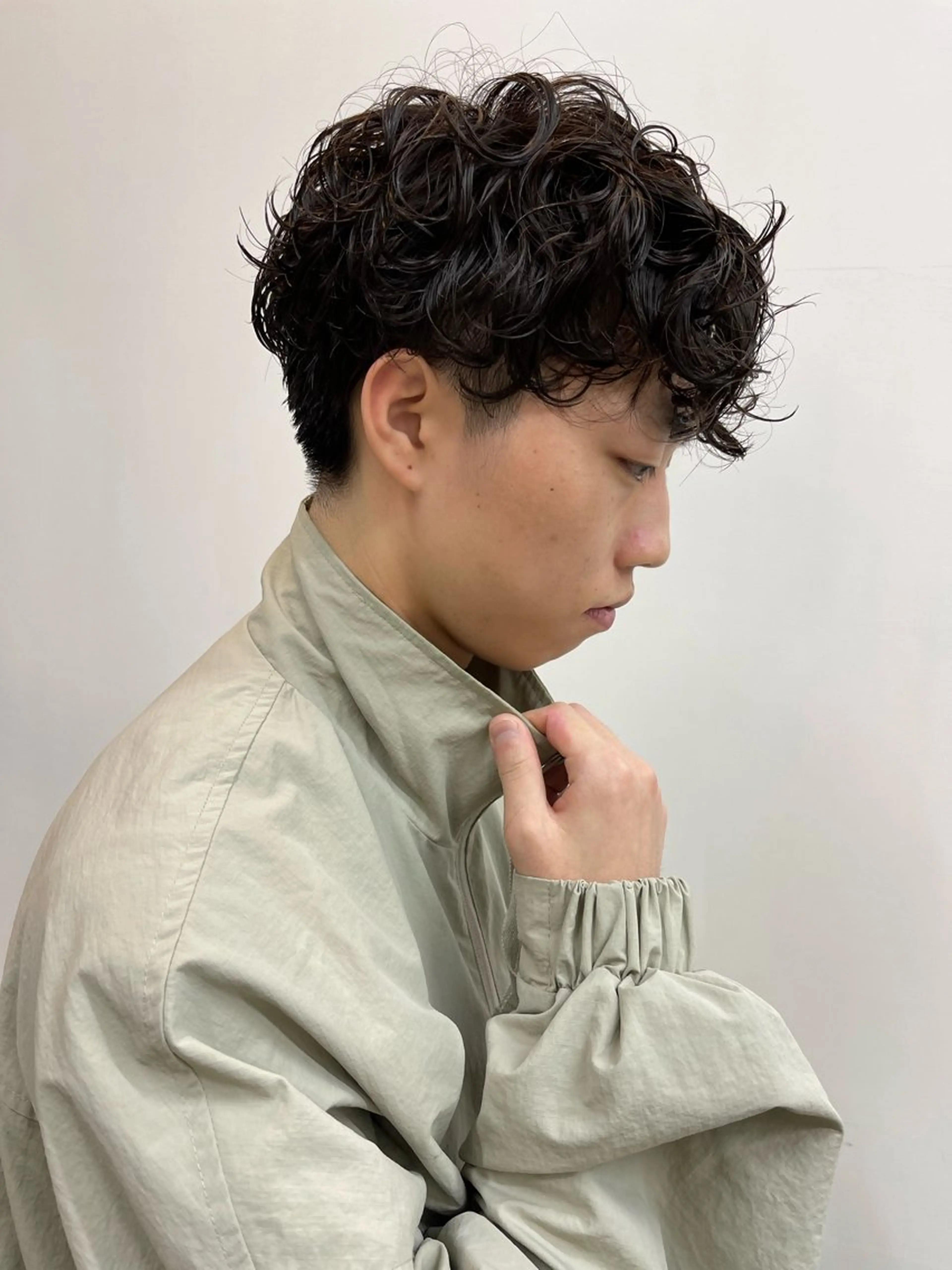 パーマ メンズ Terve.野崎 真里奈のヘアスタイル