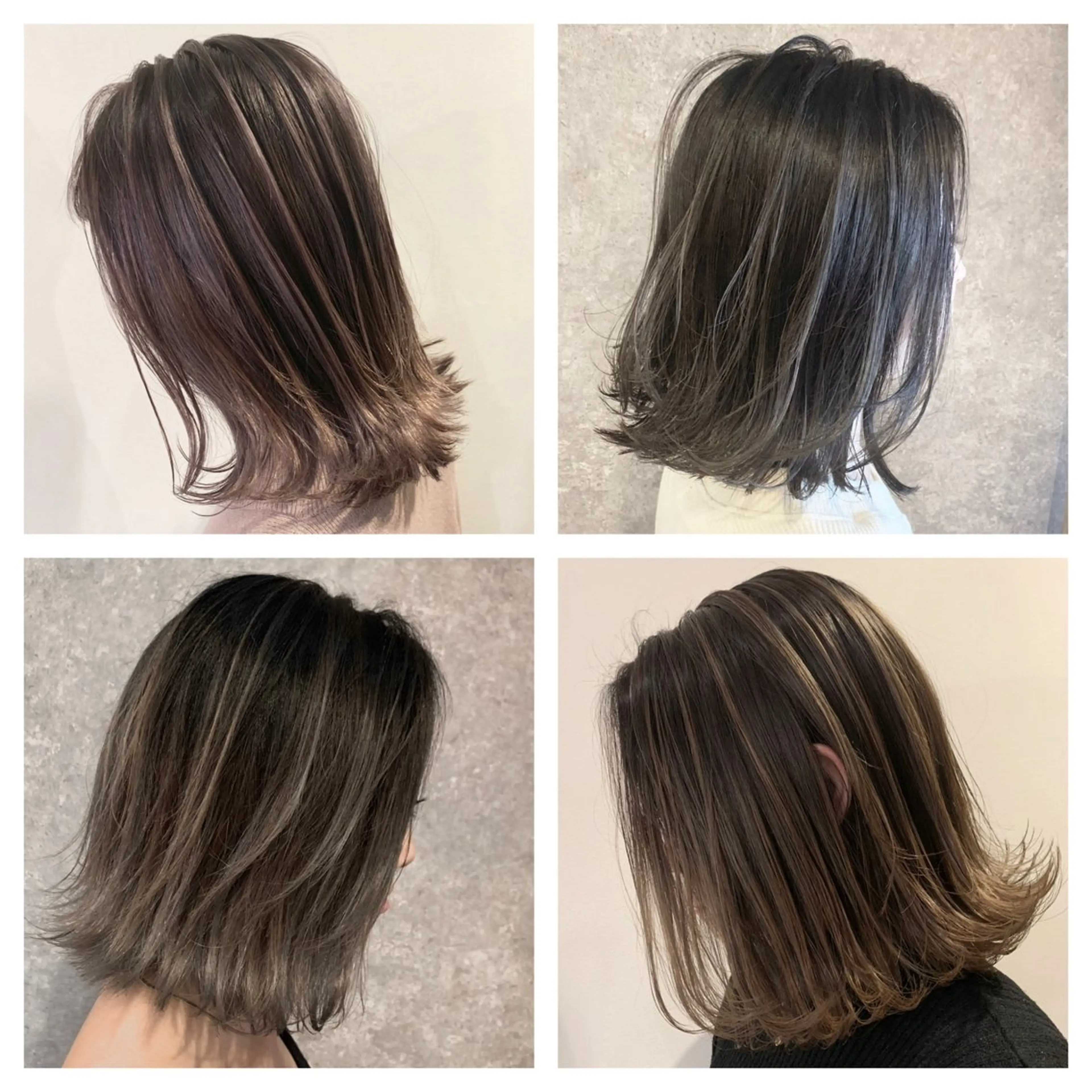 カラー 市妙 瑠基のヘアスタイル