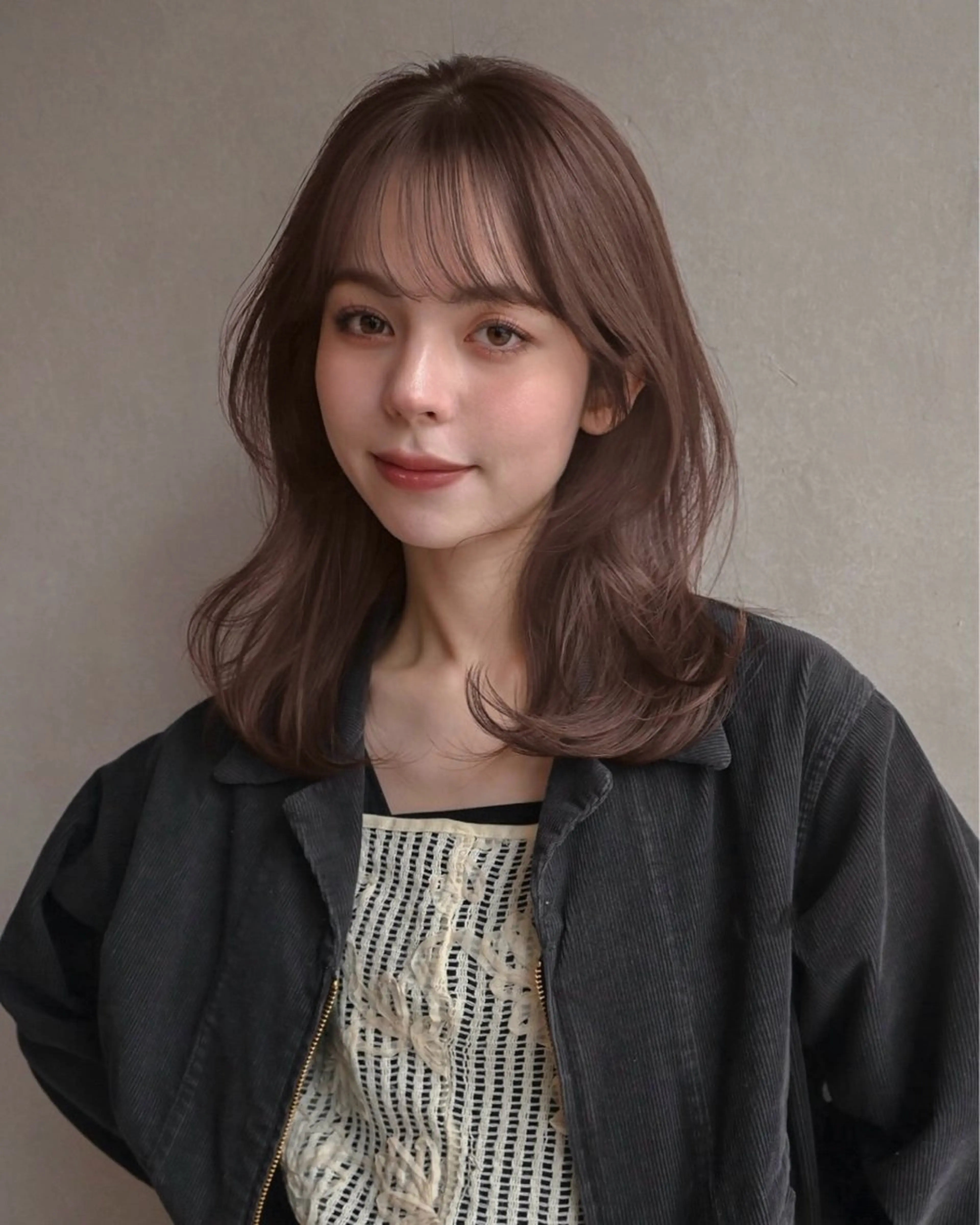 カラー aya / ニュアンスカラーのヘアスタイル