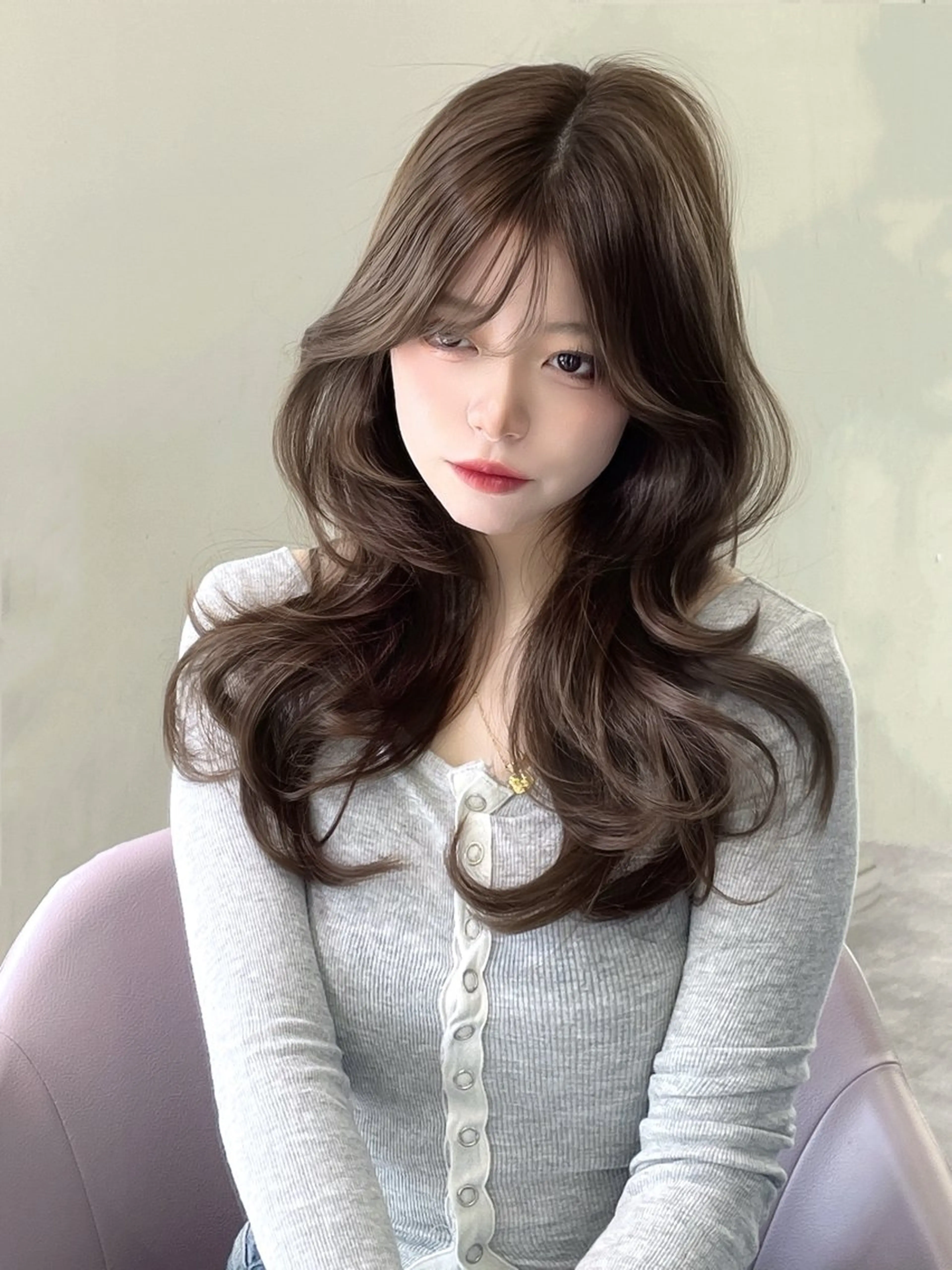 【ずっと使える☆✂️学割クーポン💞】小顔似合わせカット♡巻き仕上げ可🫧☘️の写真