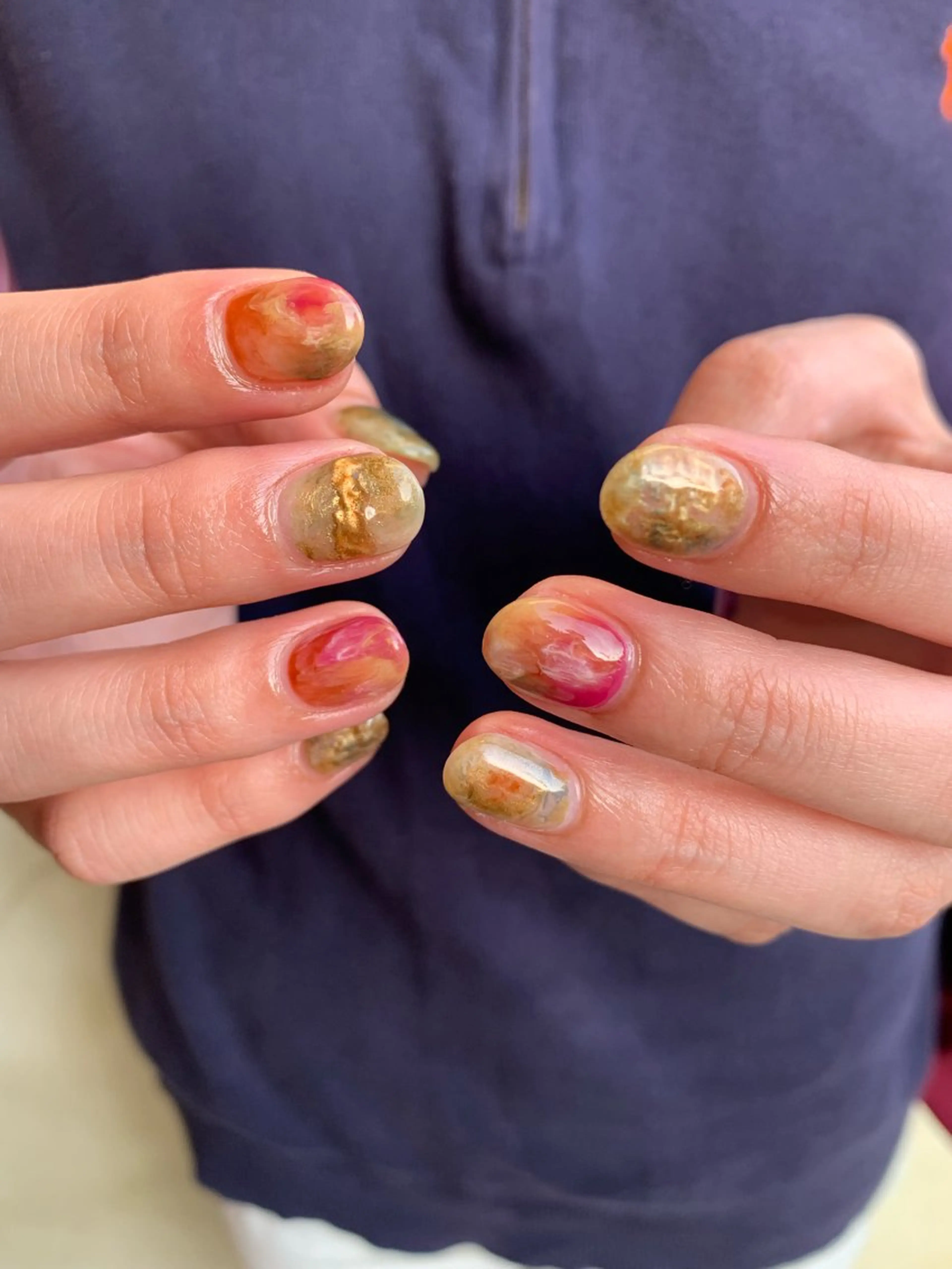 ネイル 中野 茅緩のネイルデザイン