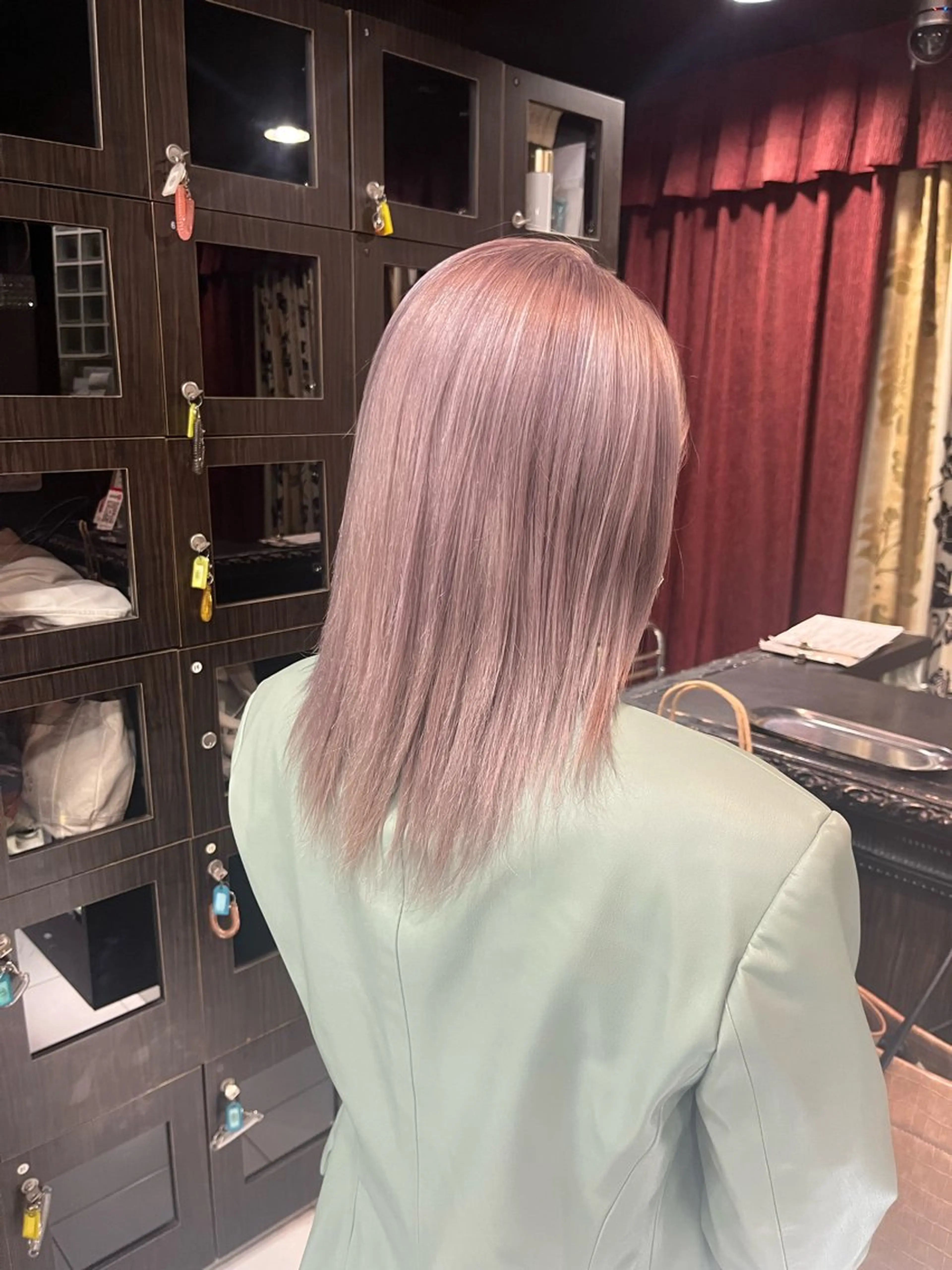 ミディアム カラー 🦋YUI 髪質改善 ブリーチ　着付け🦋のヘアスタイル