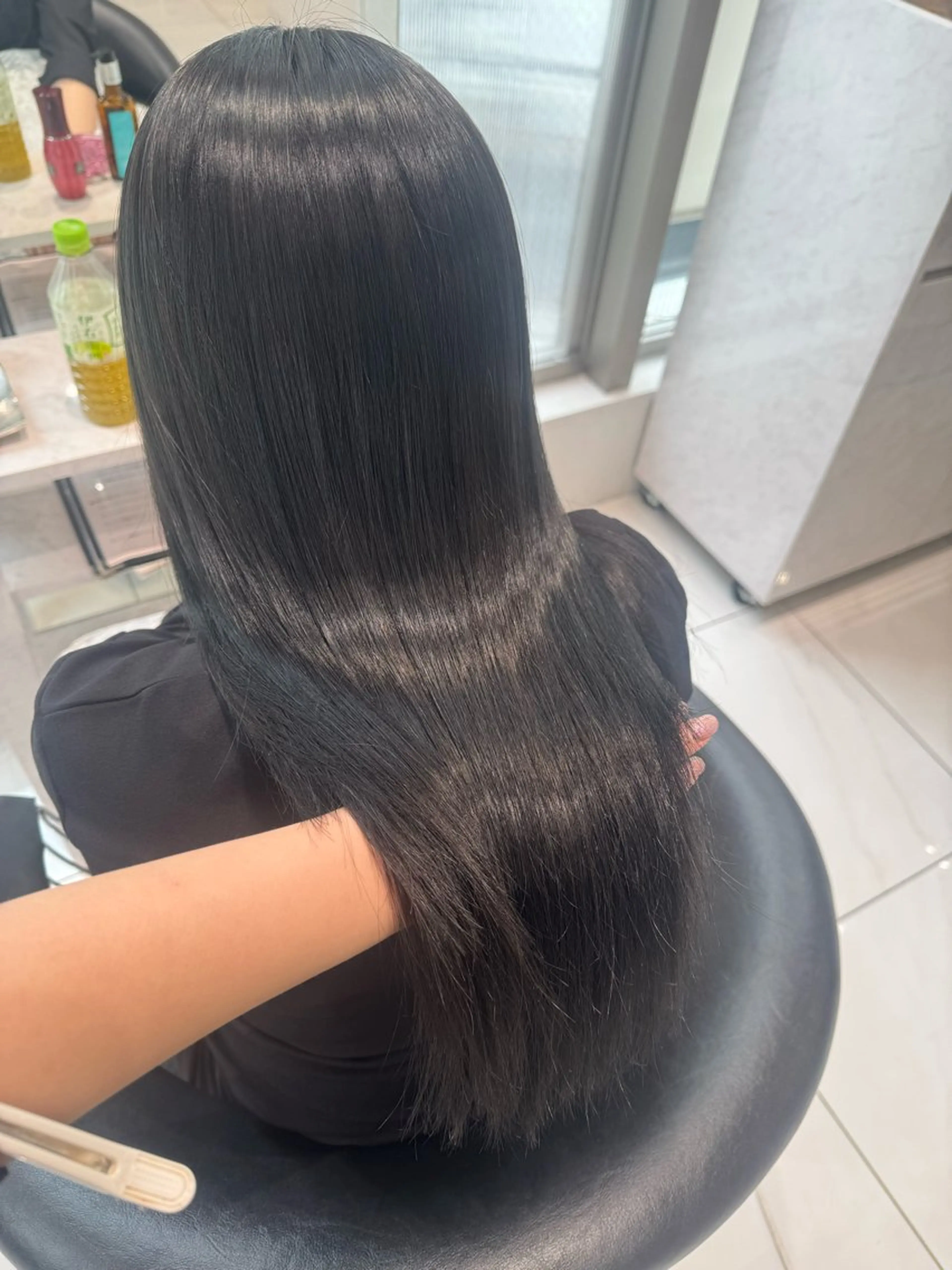 ロング Rin/寒色系カラー 🦋/うる艶ヘア🫧のヘアスタイル