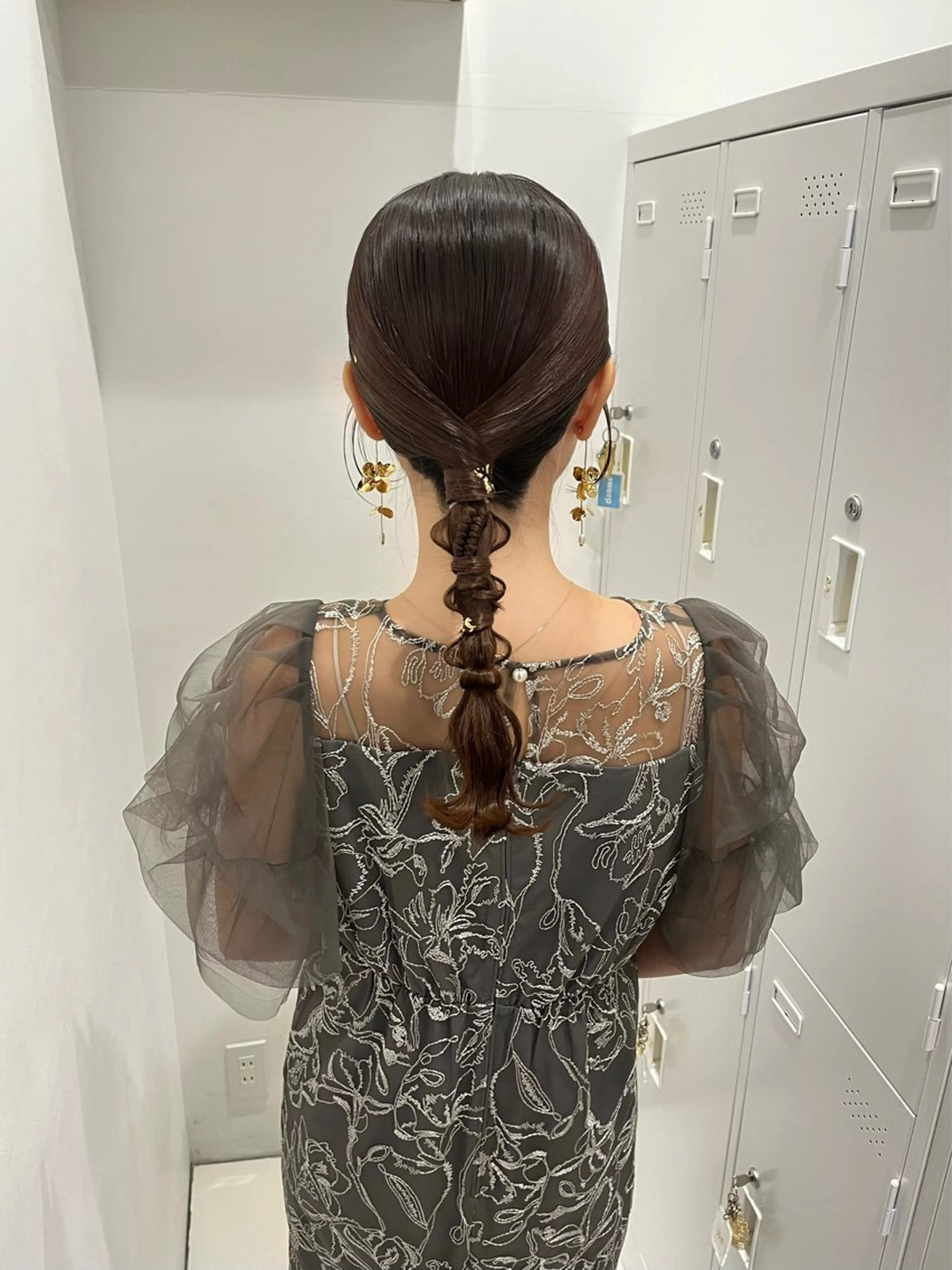 ヘアアレンジ ヘアセット riko/レイヤー カット/ヘアセットのヘアスタイル