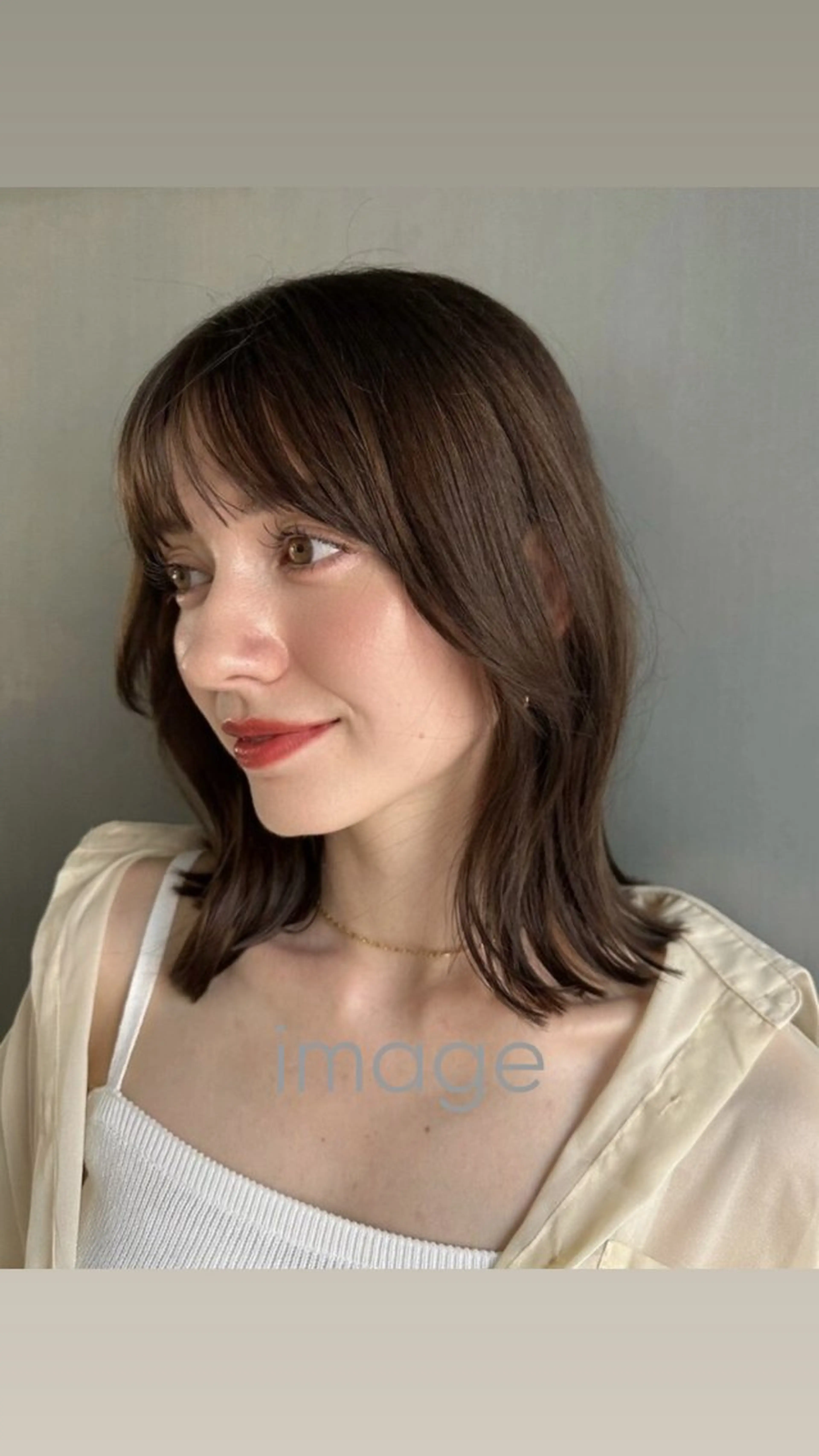 ミディアム 松本｜似合わせ眉 ×まつげパーマ×ヘアの眉毛・アイブロウイメージ