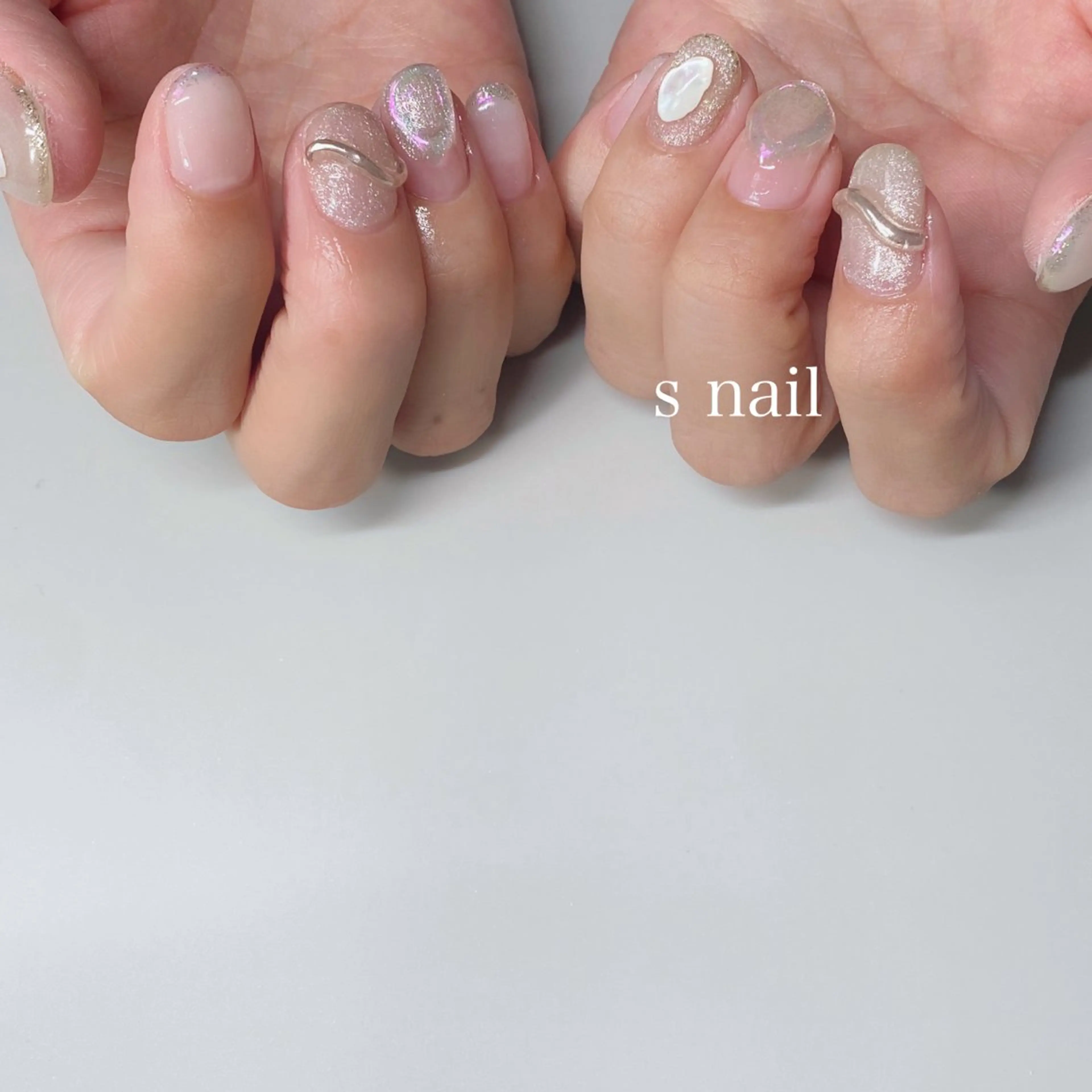 ネイル アートネイル ハンドネイル s nail さとよしみゆきのネイルデザイン