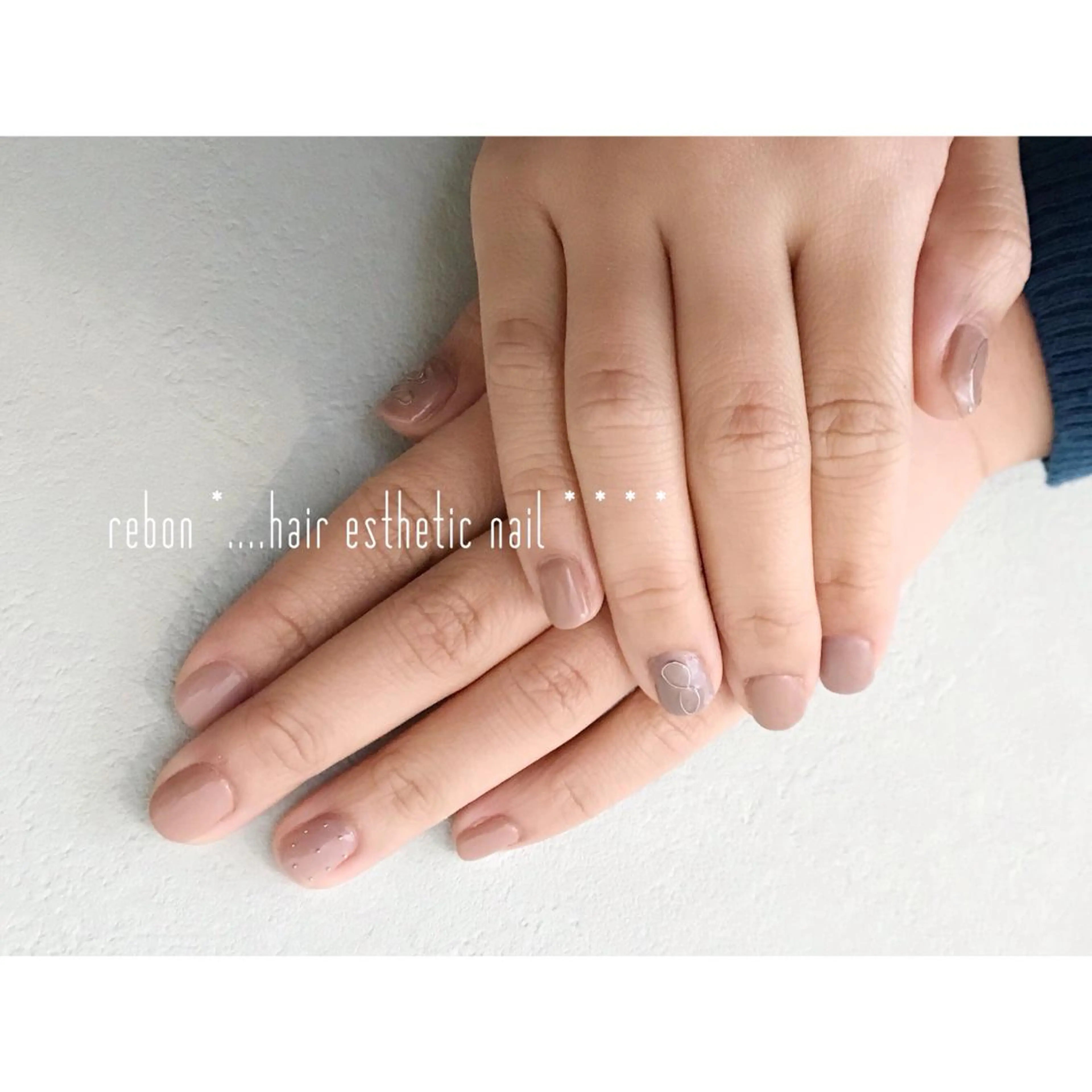 ネイル ハンドネイル フットネイル rebon＊ natsukiのネイルデザイン