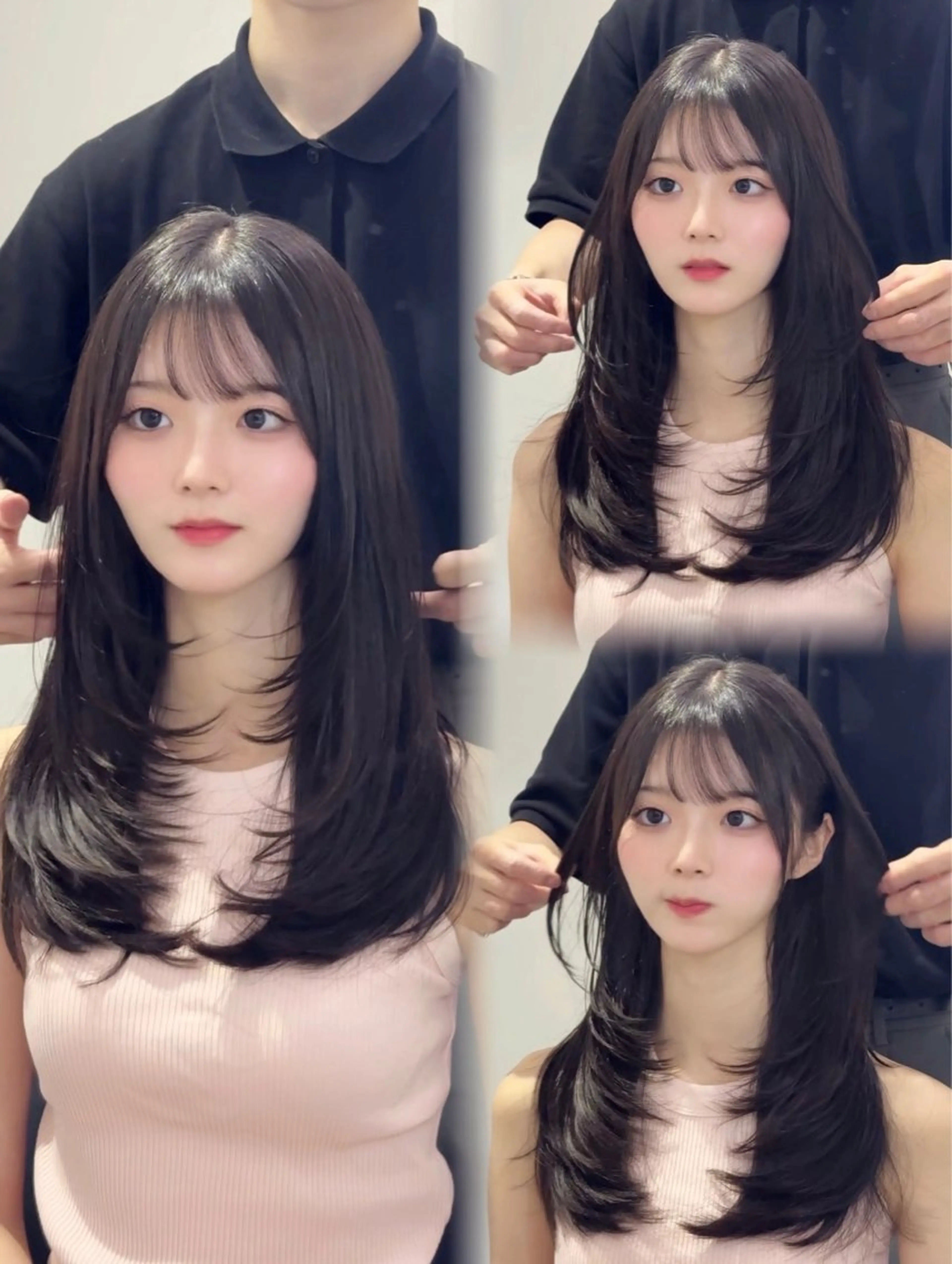 セミロング YUZU🎀顔まわり ×レイヤーカットのヘアスタイル