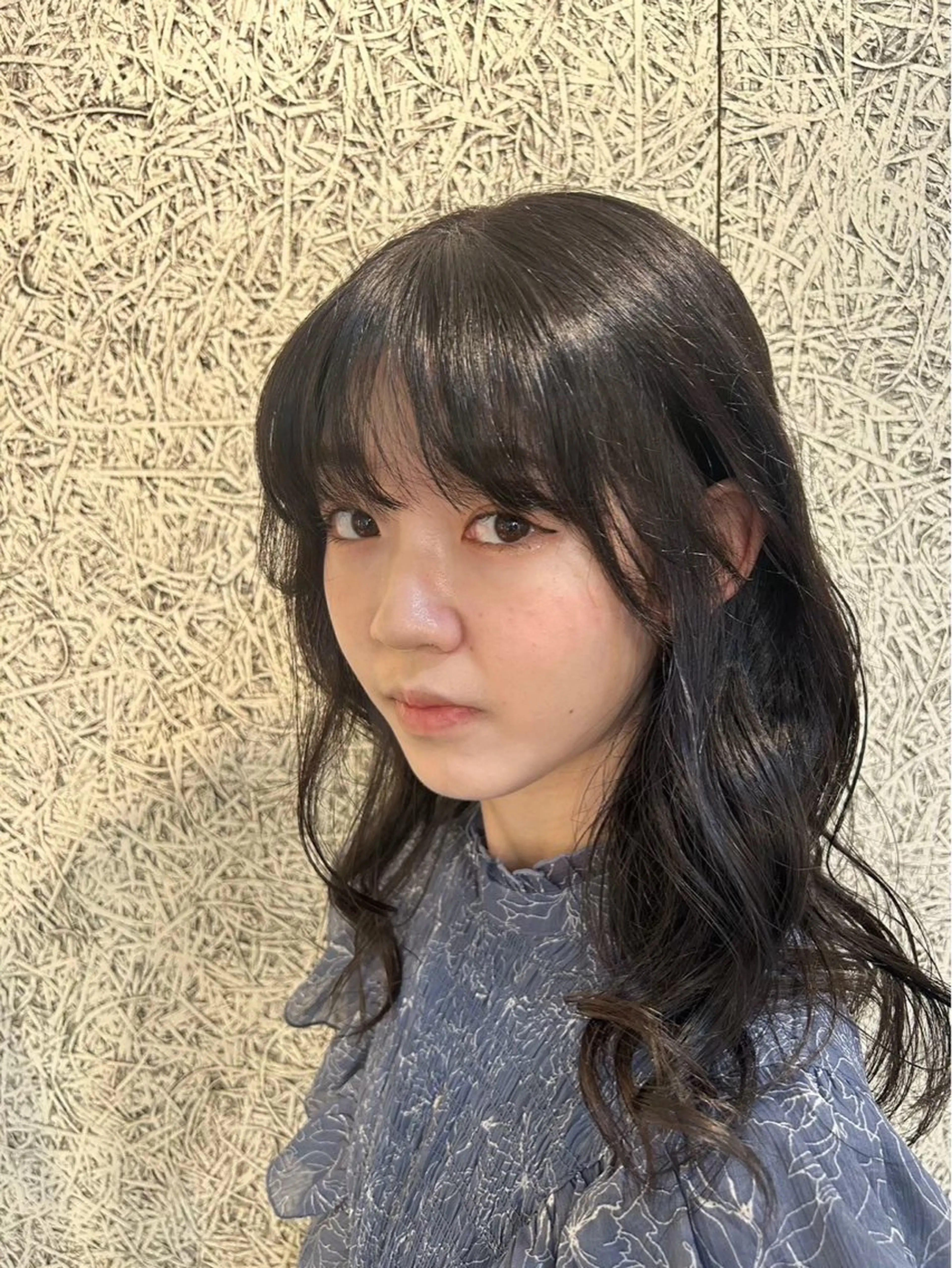 ミディアム カラー 無料パーマモデル/ 🌟ひまり🌟のヘアスタイル