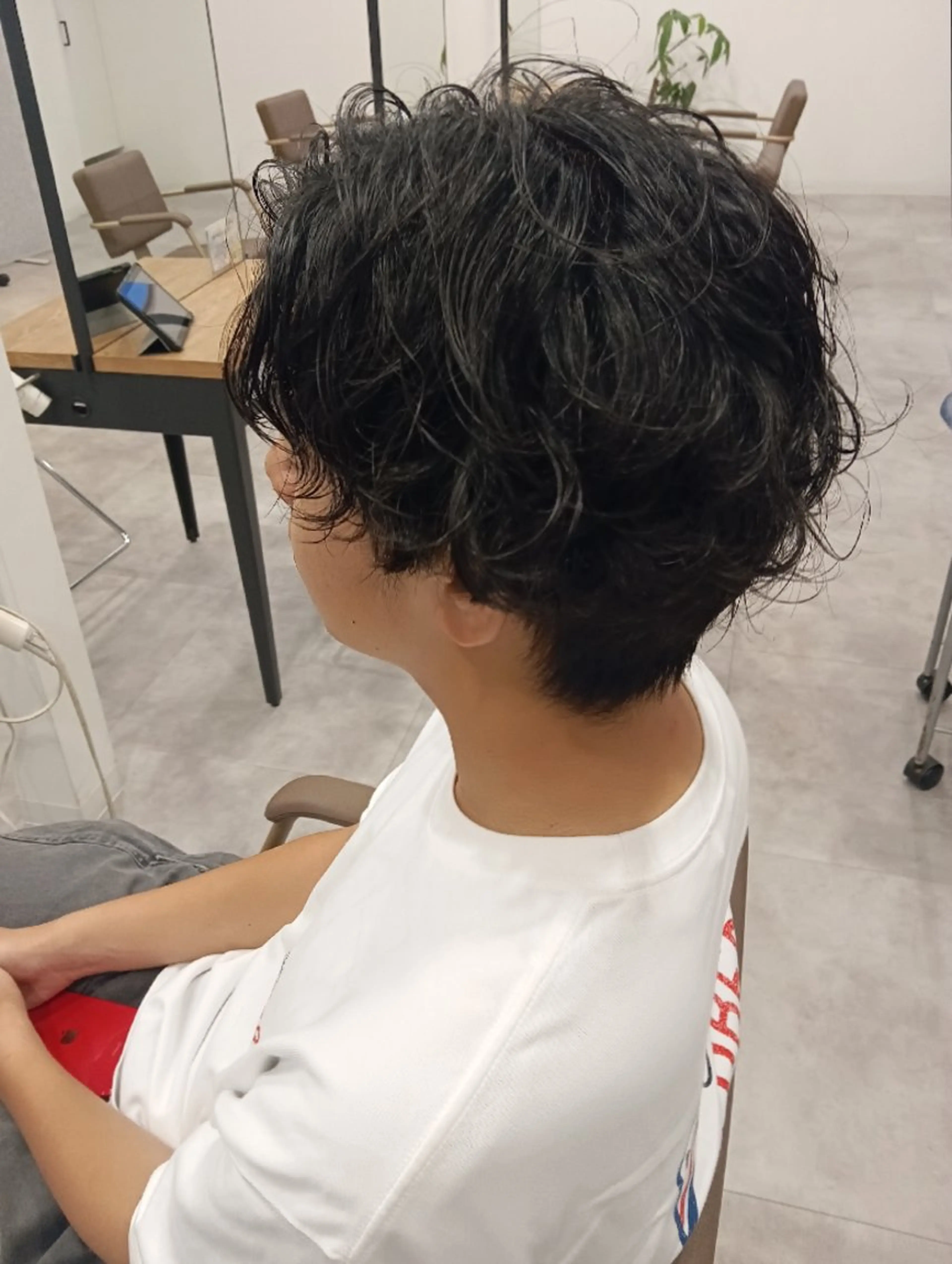 メンズ ヘアアレンジ メンズパーマ kino✟ yuriのヘアスタイル