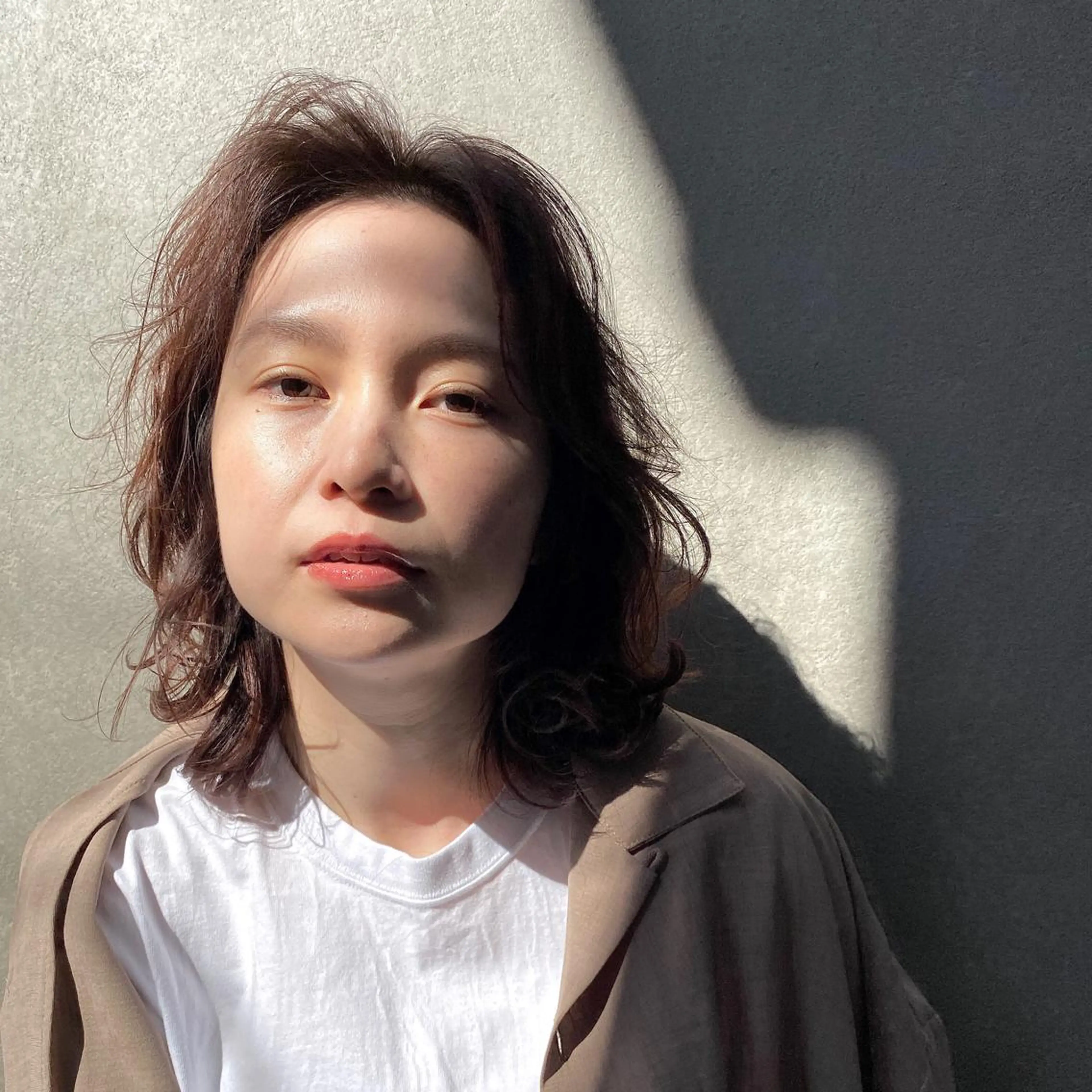 ミディアム カラー パーマ カット ヘアカラー トリートメント ヘッドスパ 【ダメージレス施術】 【透明感】北村 拓也のヘアスタイル