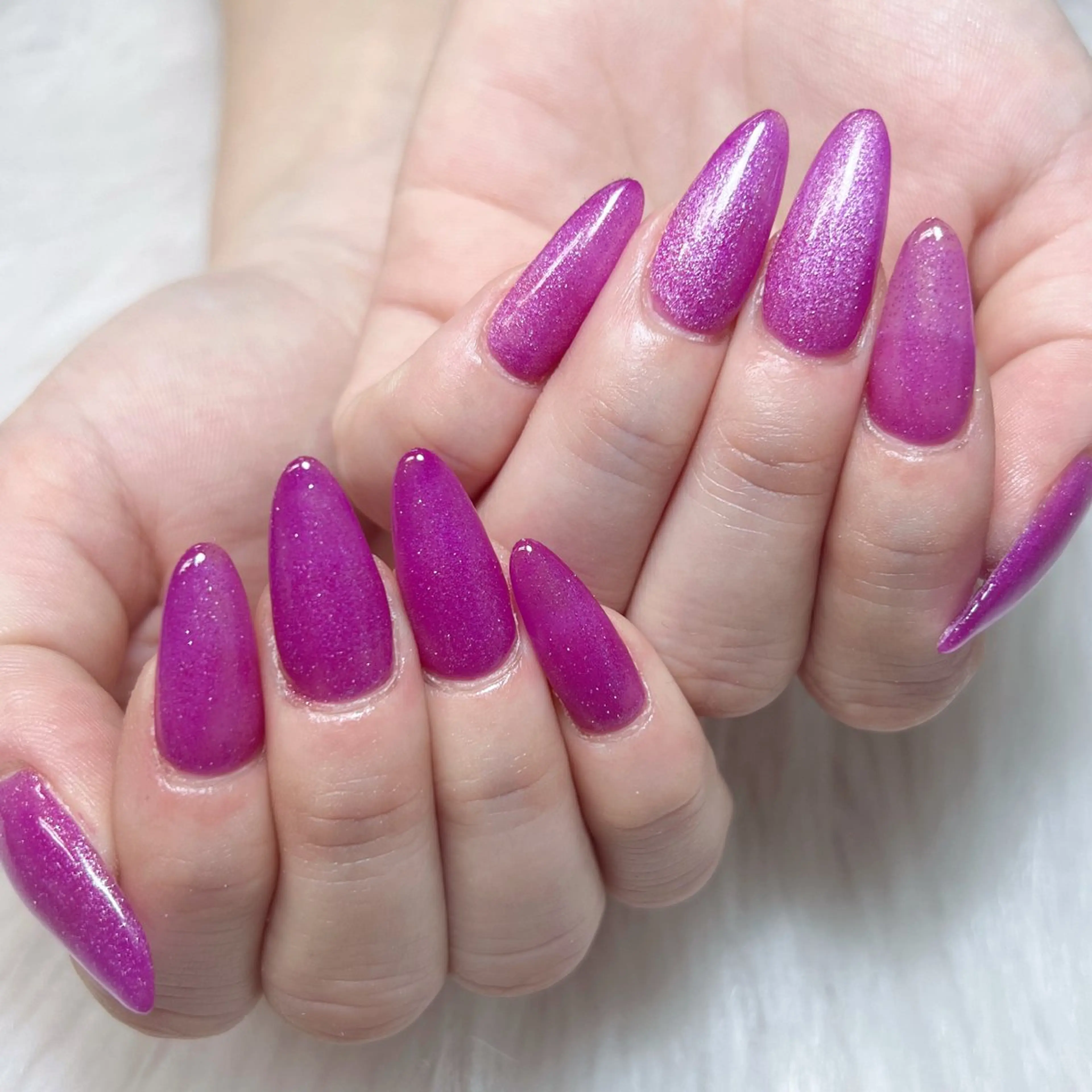 メンズ ネイル メンズ韓国風 アートネイル オーロラネイル ガーリー キラキラネイル ハンドネイル Nail salon 木にいるのネイルデザイン