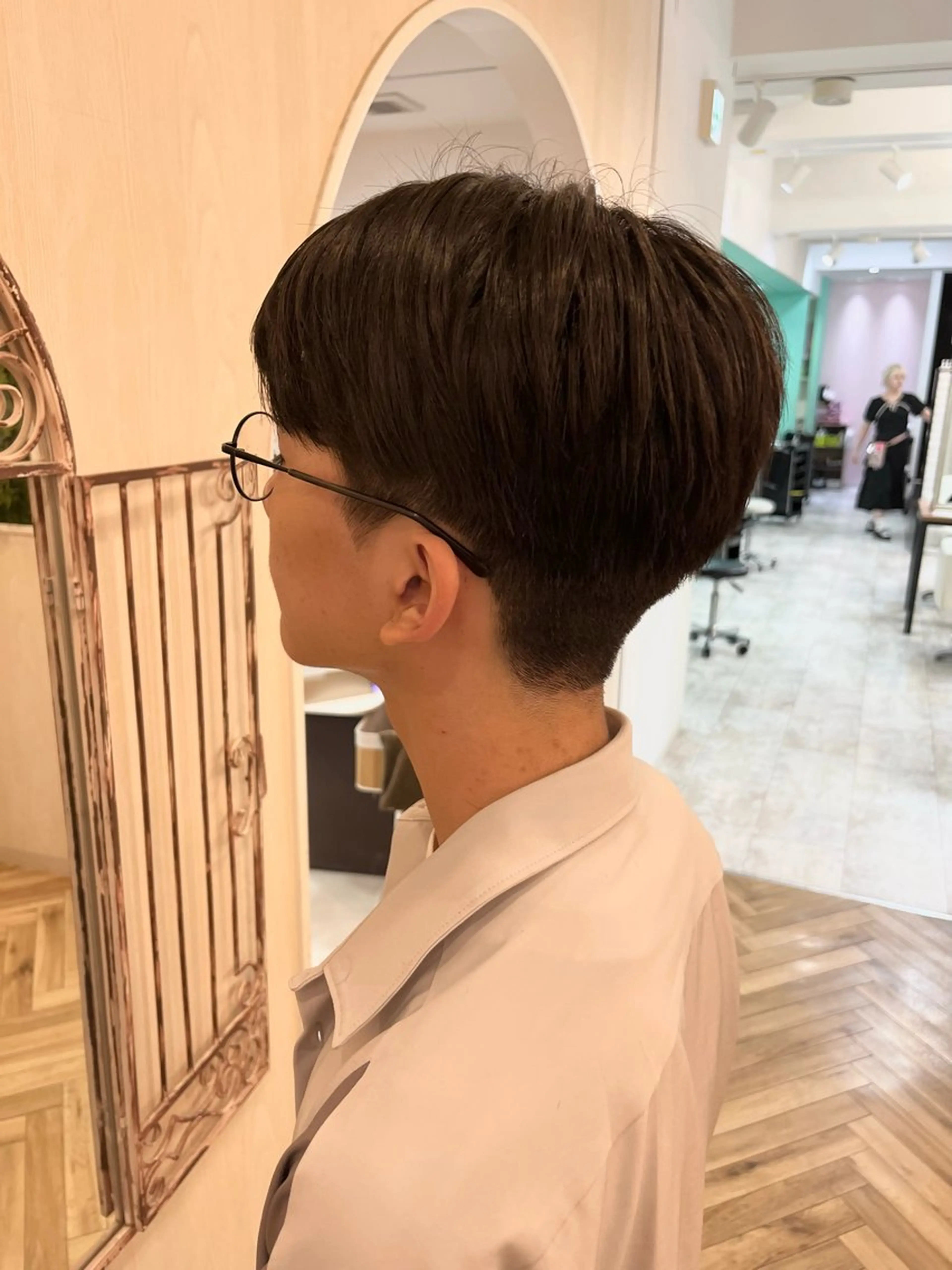 ショート メンズ カット U24⭐️ミニモ学割 ／浅野未来🌼.*のヘアスタイル