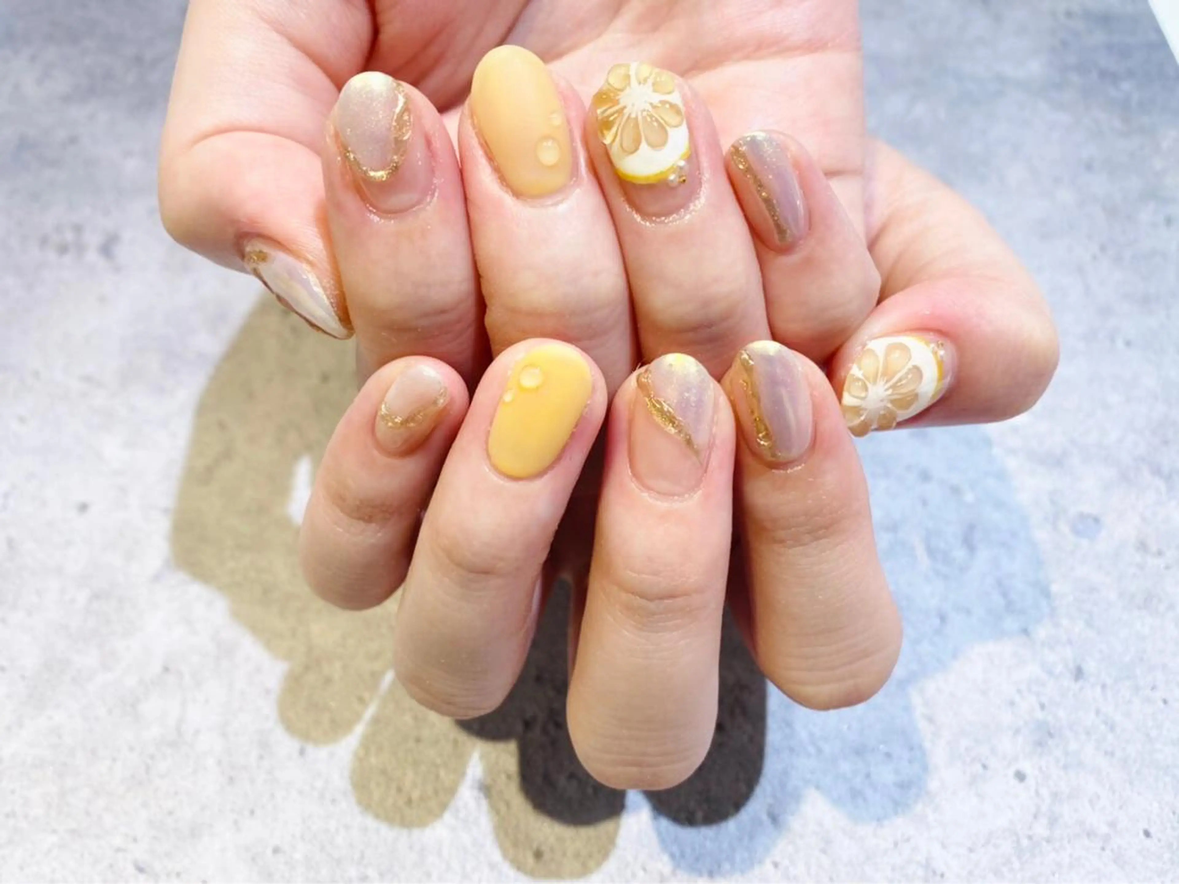 ネイル 舞田 苑香のネイルデザイン