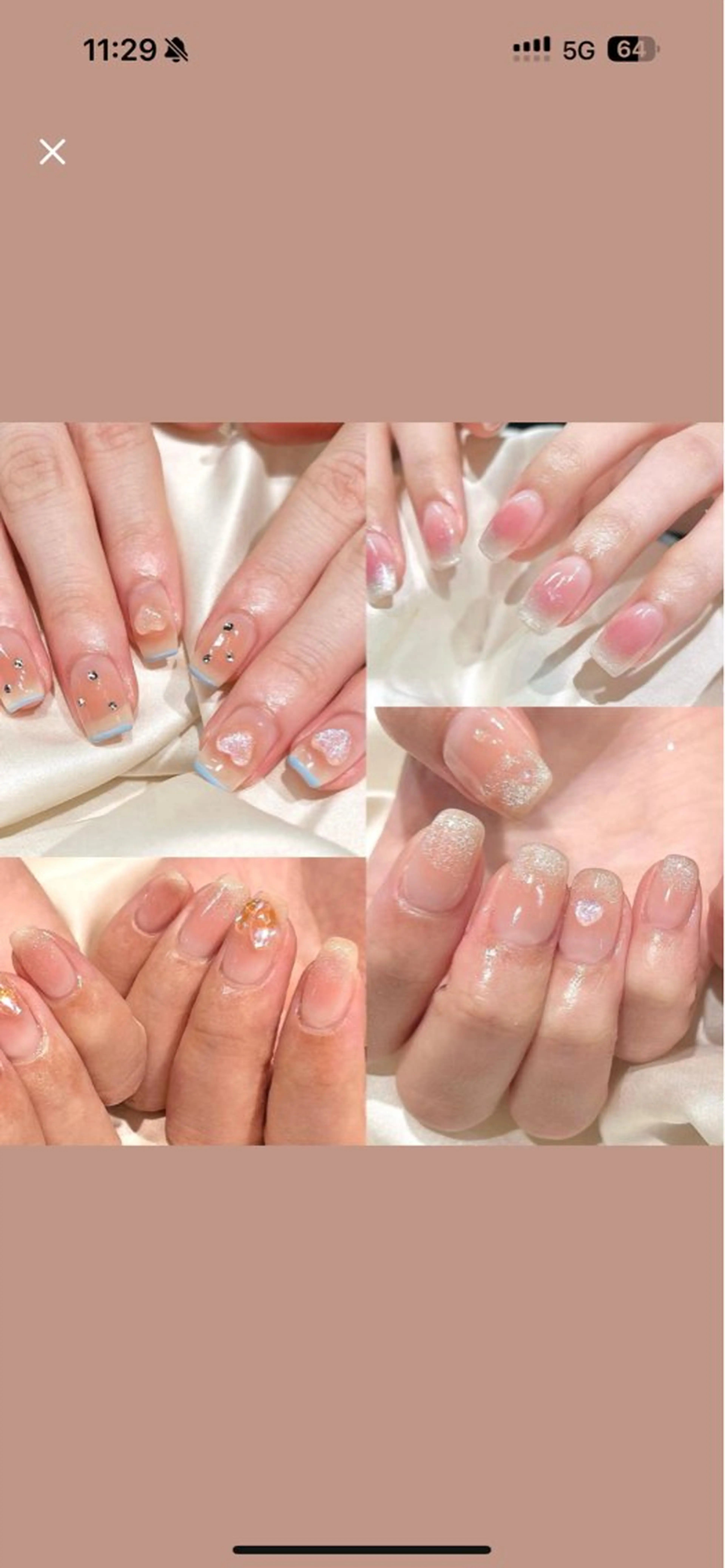 ★HAND爆人気→チークベース マグネットグラデーション 初回ソフトジェルオフ無料の写真