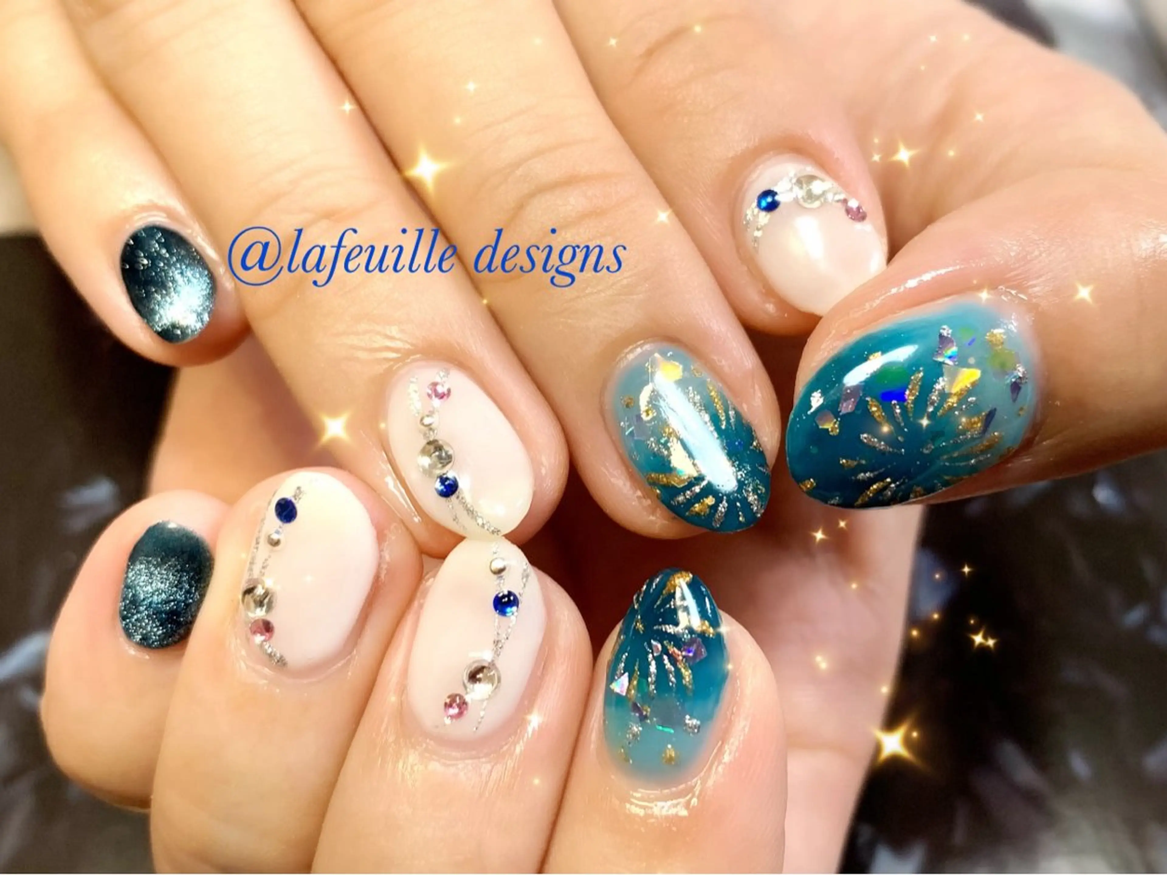 ネイル サロンドラフィーユ LAFEUILLEのネイルデザイン