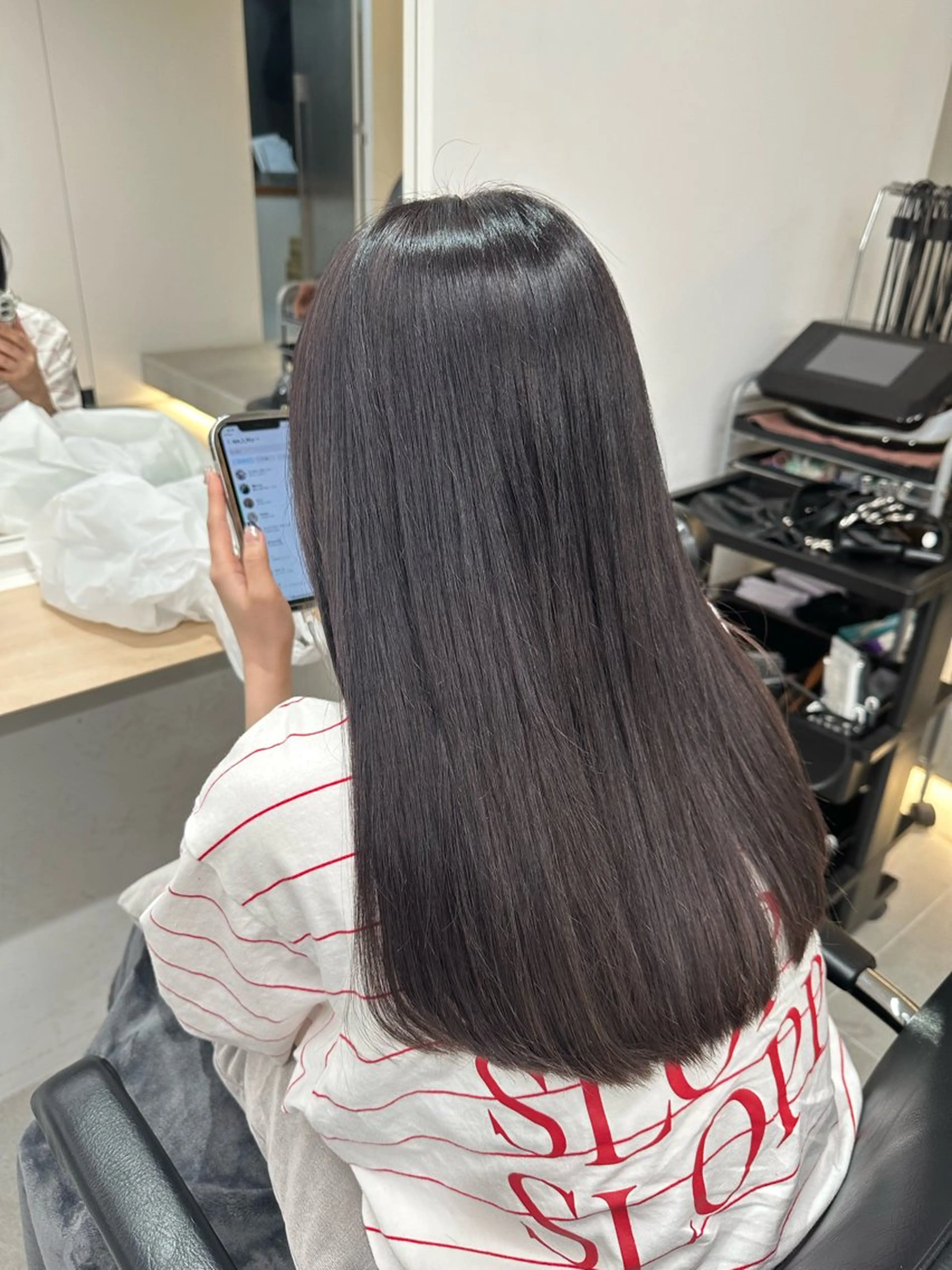 ロング レイヤーカット あいこ/ハンサムショ ート無料/銀座🌷のヘアスタイル