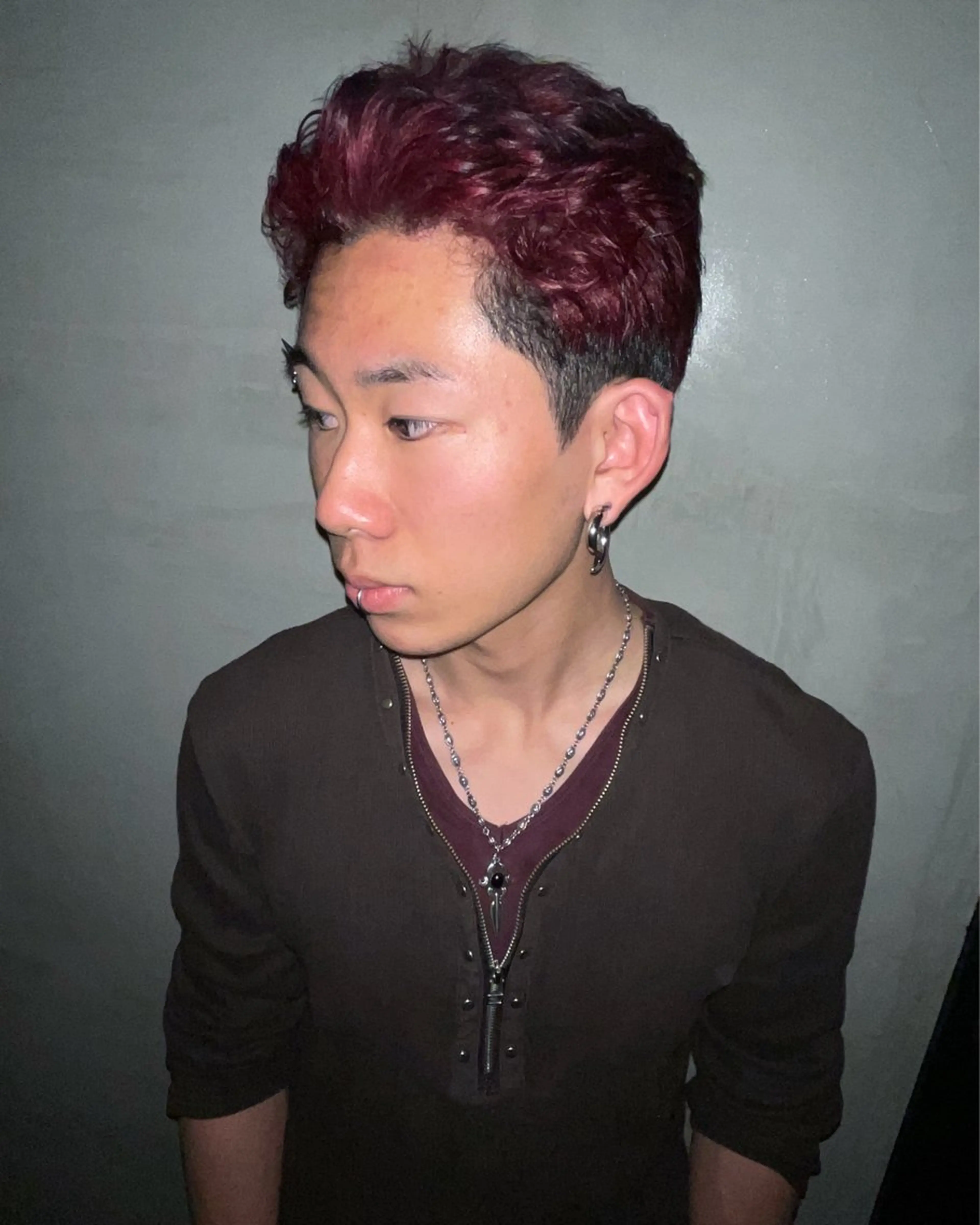 カラー メンズ ブリーチ✧︎デザイン ゆうのヘアスタイル