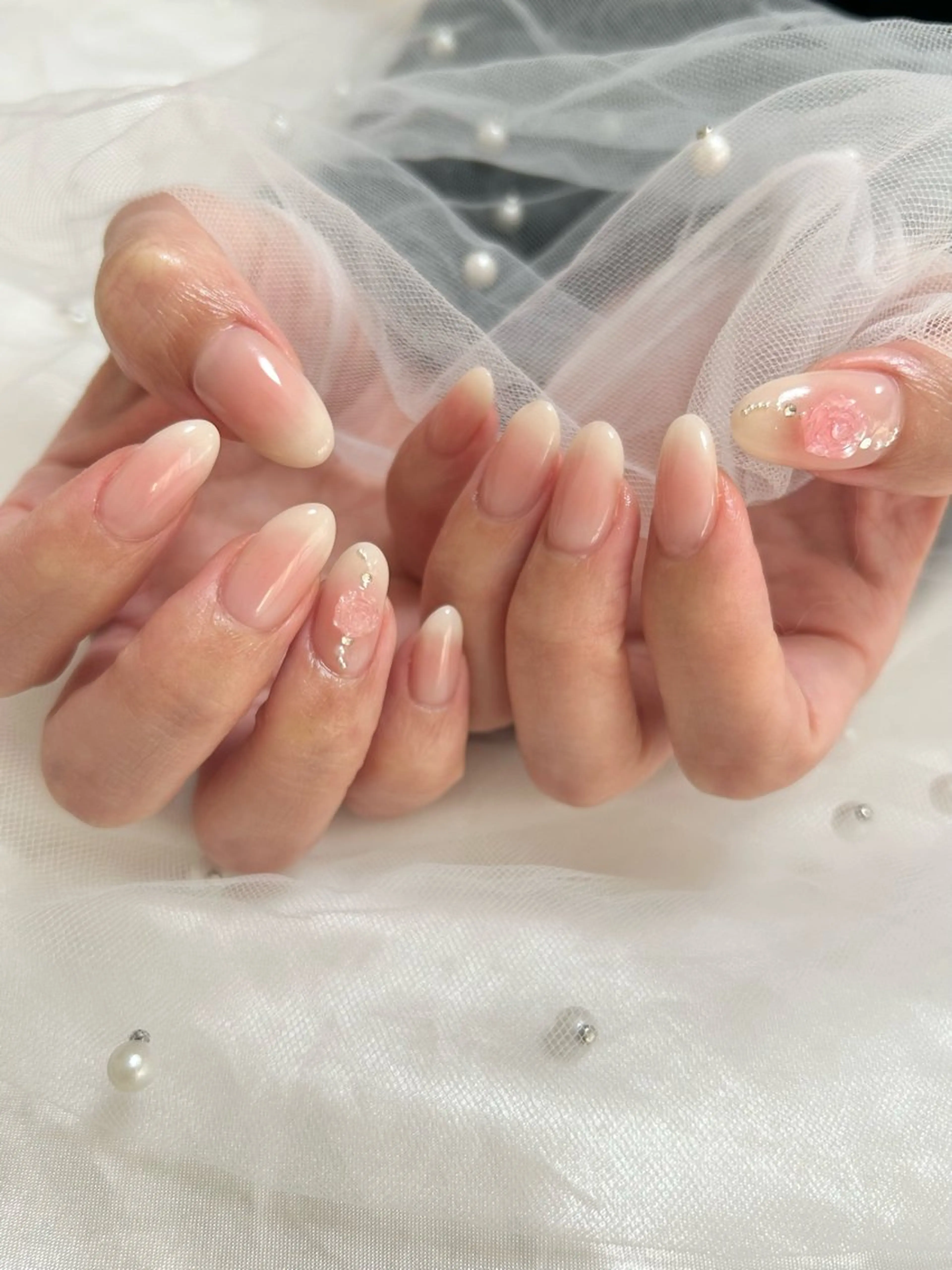 ネイル チークネイル 持ち込み ハンドネイル Dallon nailのネイルデザイン