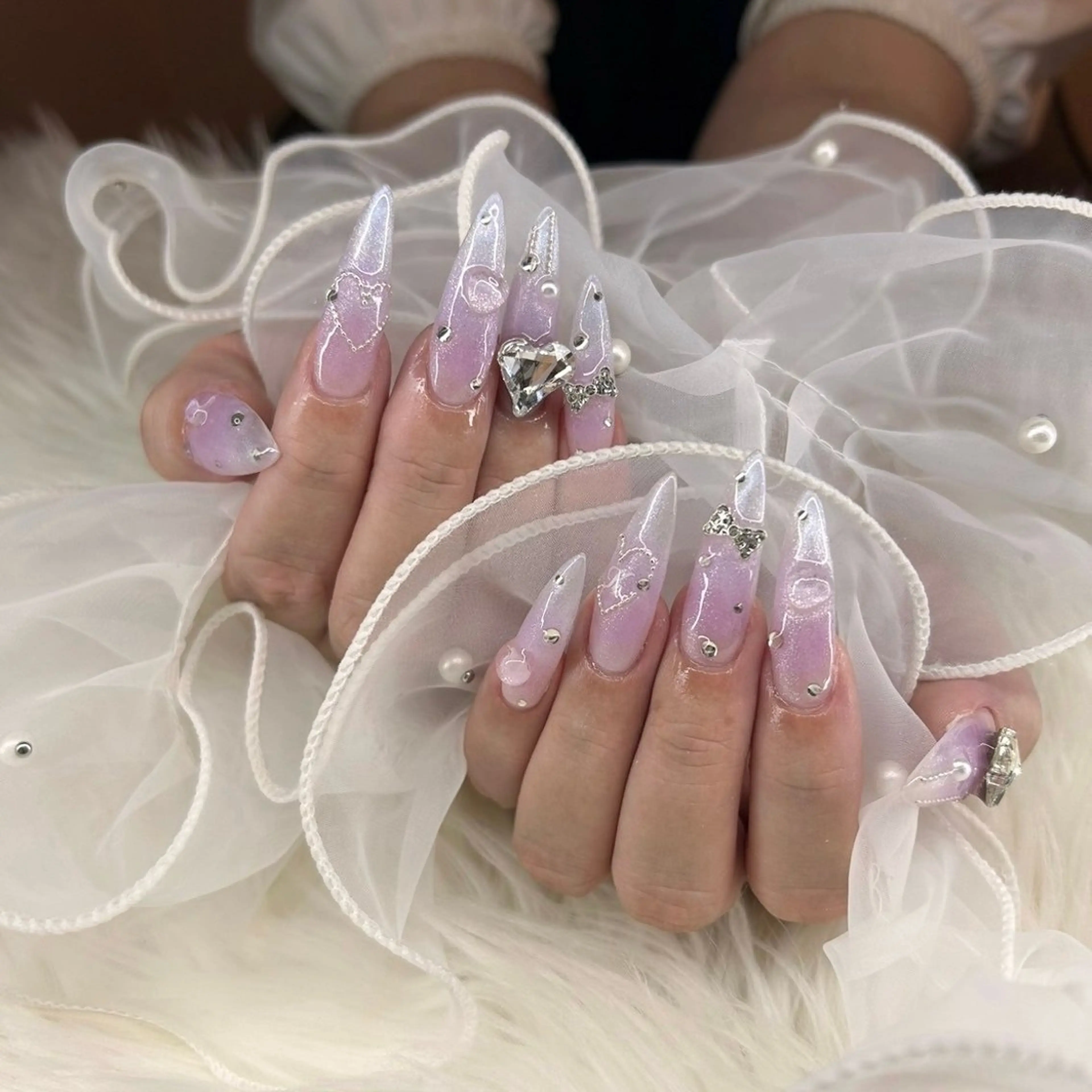 ネイル 持ち込み ピンクドールハウス 浜松店のネイルデザイン