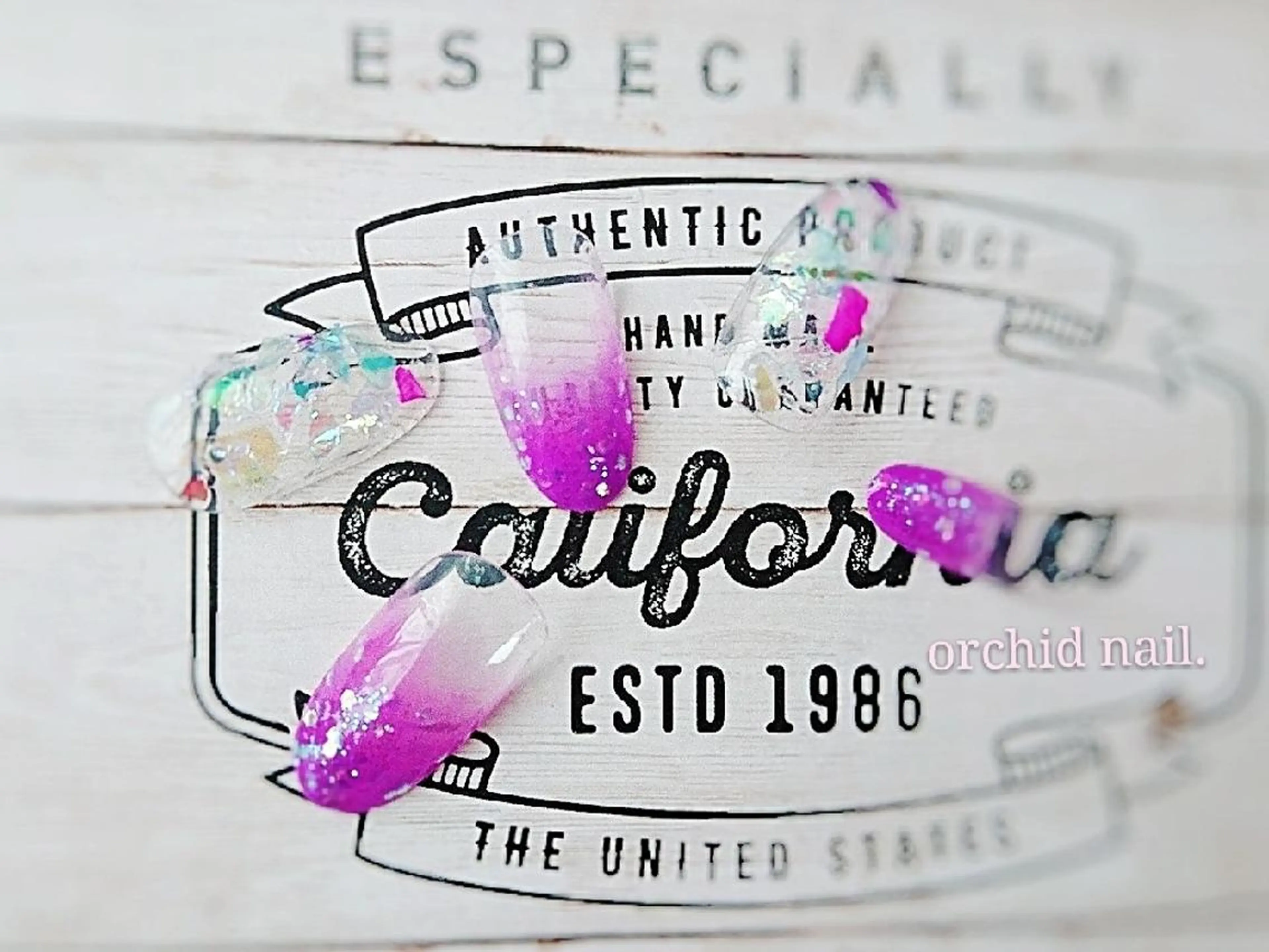 ネイル orchid ♡オーキッドのネイルデザイン