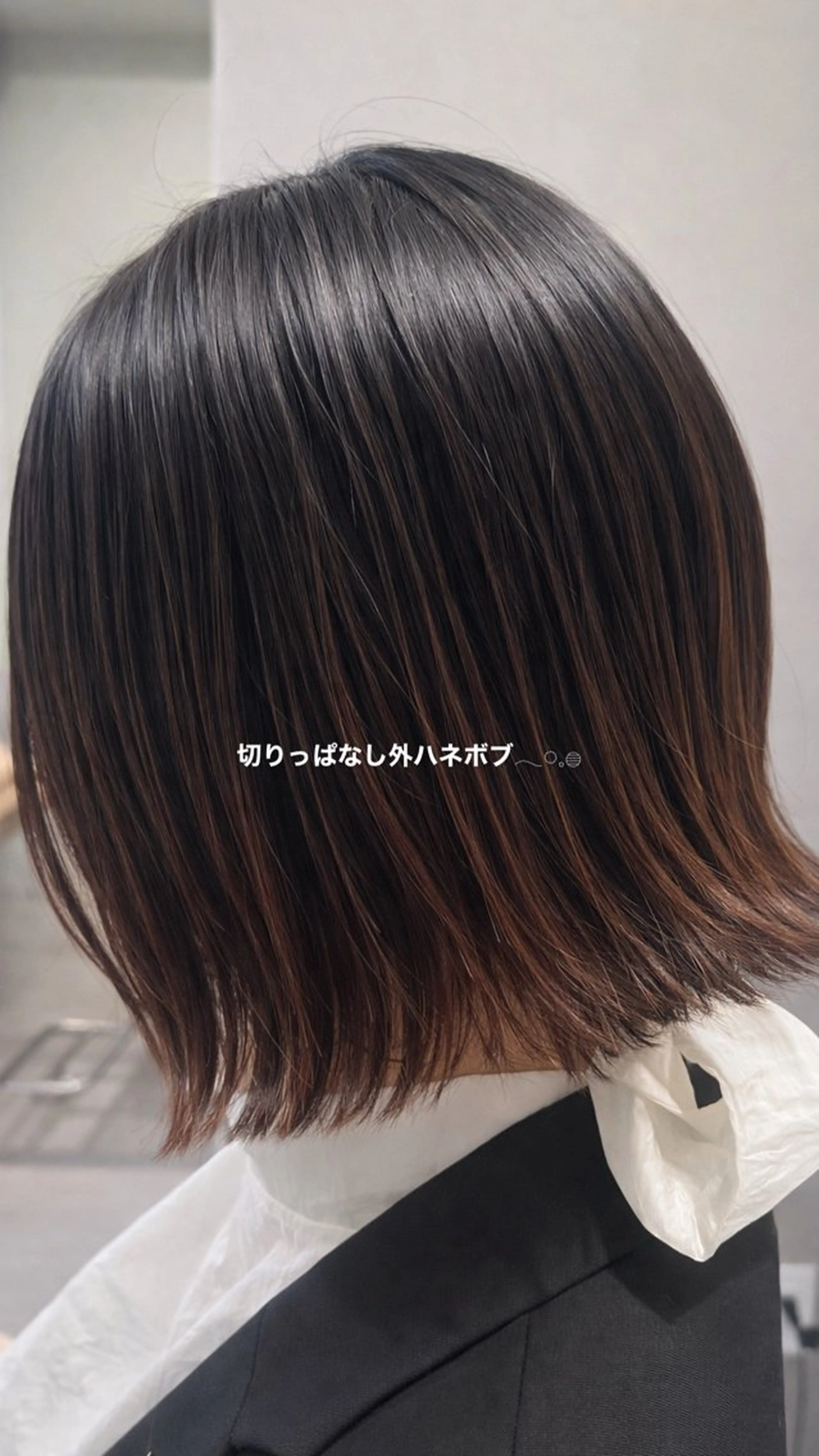ミディアム pollen moekaのヘアスタイル