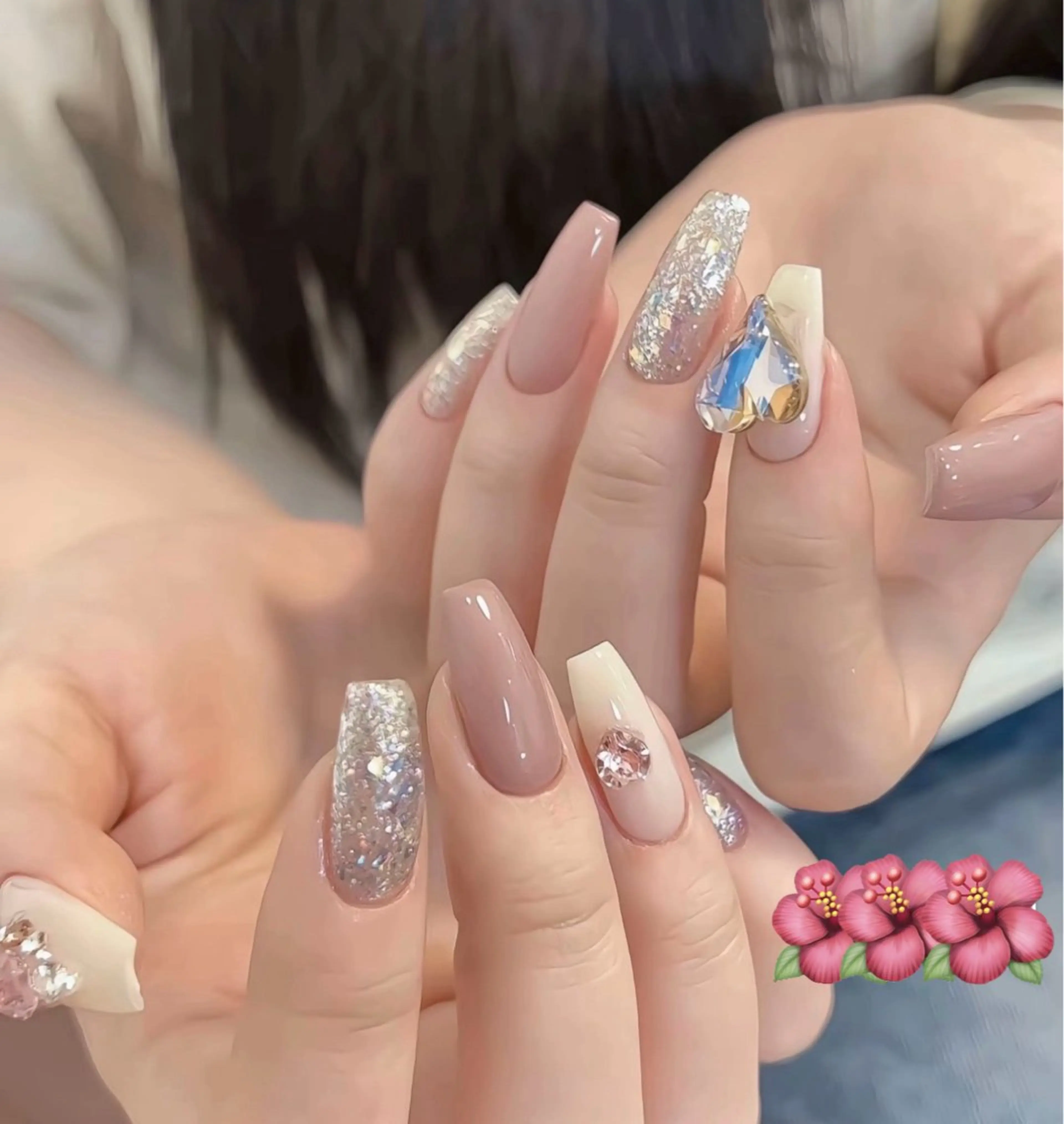 ネイル ハンドネイル ハンドケア モナ& あきのネイルデザイン