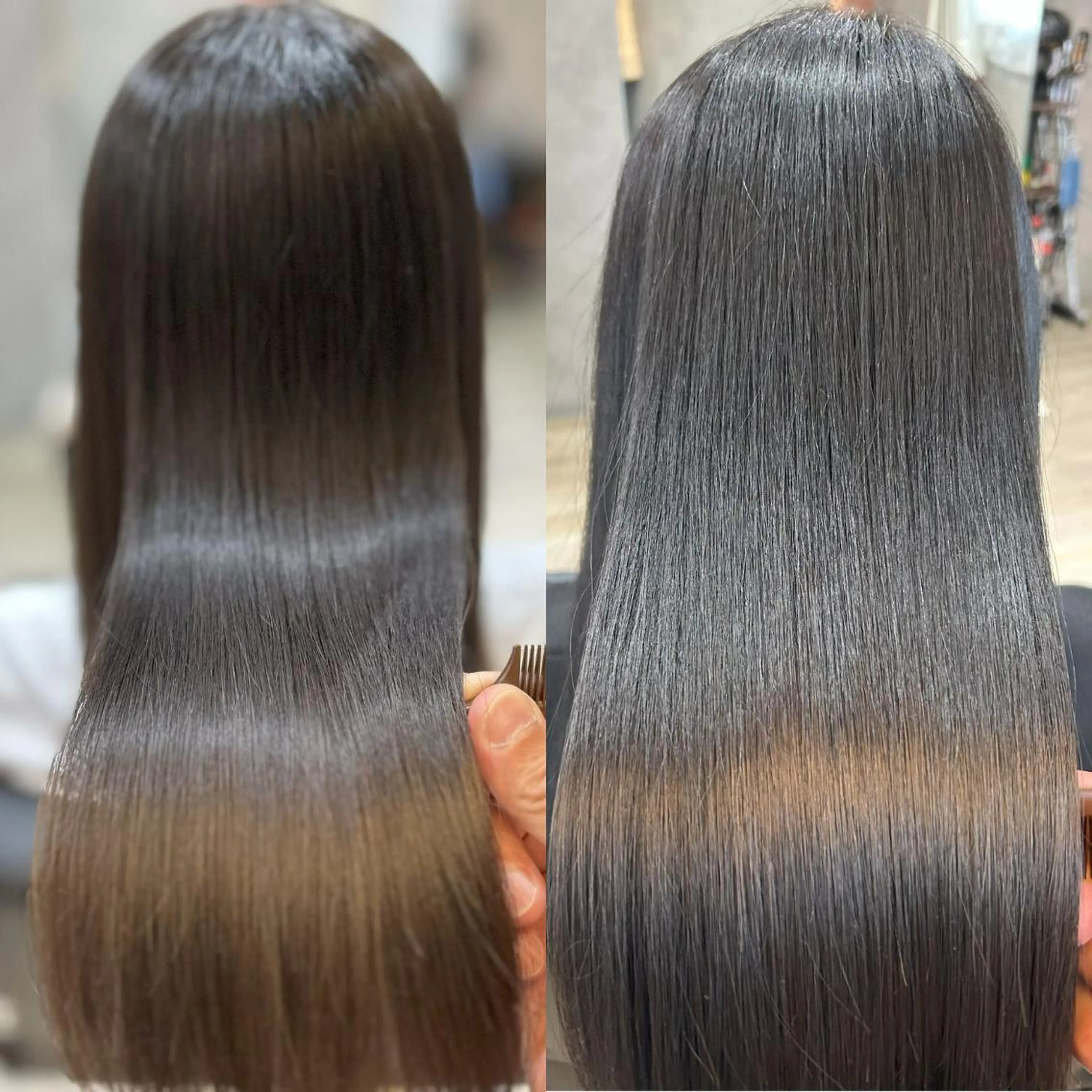 ロング カラー パーマ さく/髪質改善× 縮毛矯正/町田のヘアスタイル