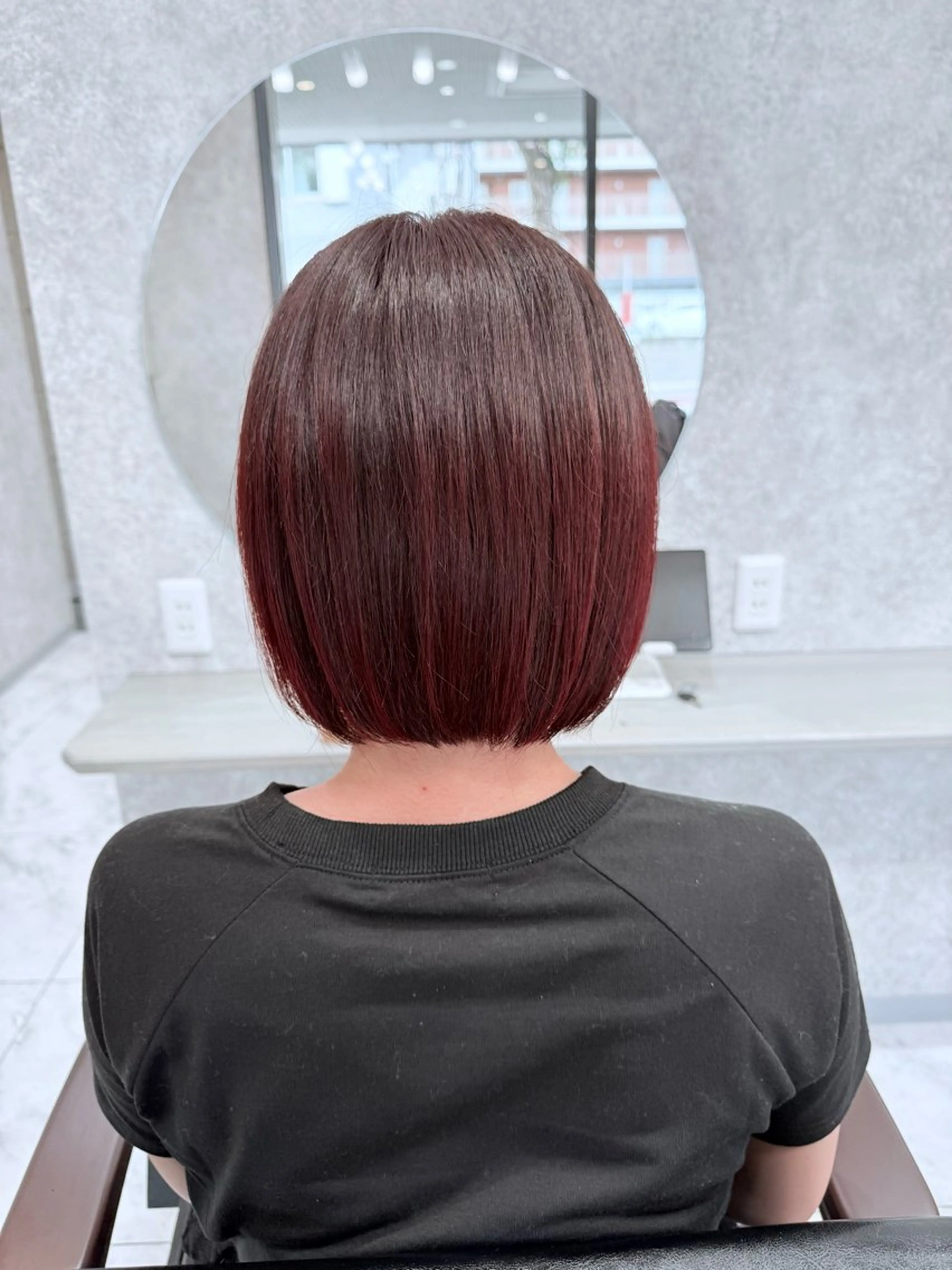 ショート カラー 🌺ハイトーン🌺 矢葺 なぎさ🌺🌺のヘアスタイル