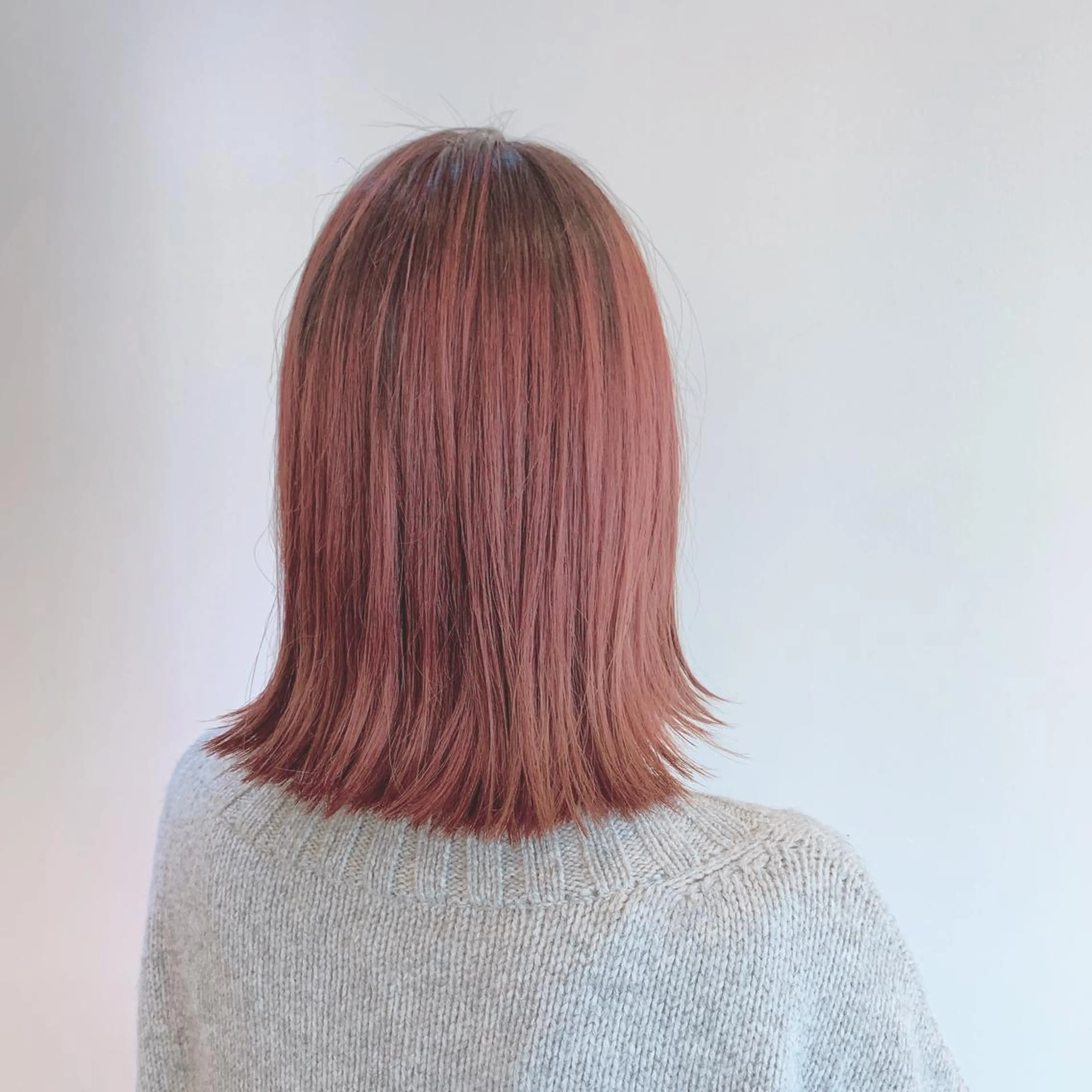 ミディアム カラー ヘアアレンジ ピンクカラー ピンクパープル パープルカラー 似合わせhair🔸 アサダ　タカコ🔸のヘアスタイル