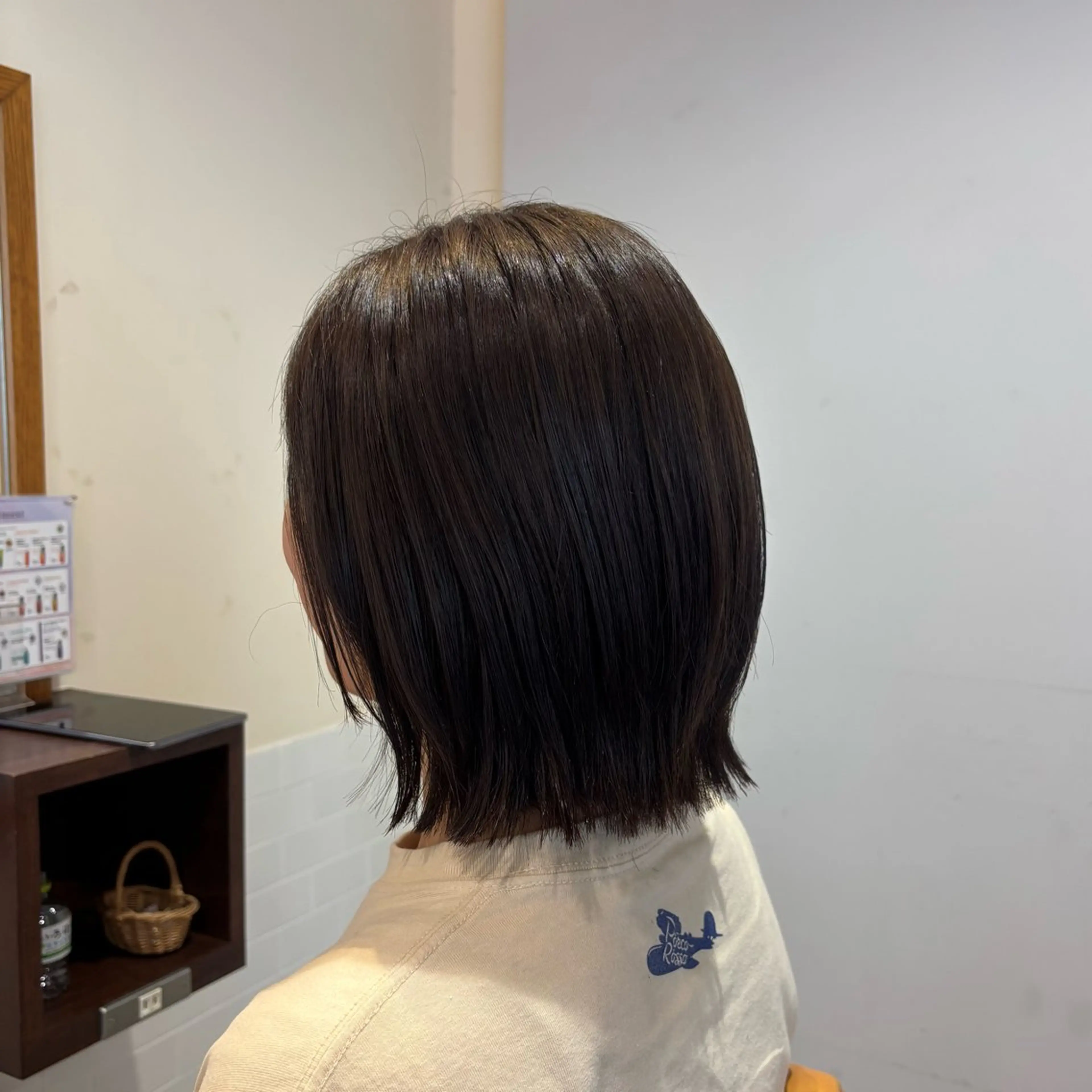 ショート ボブ くびれヘア カット RISAKO🏁 ボブ/レイヤーのヘアスタイル