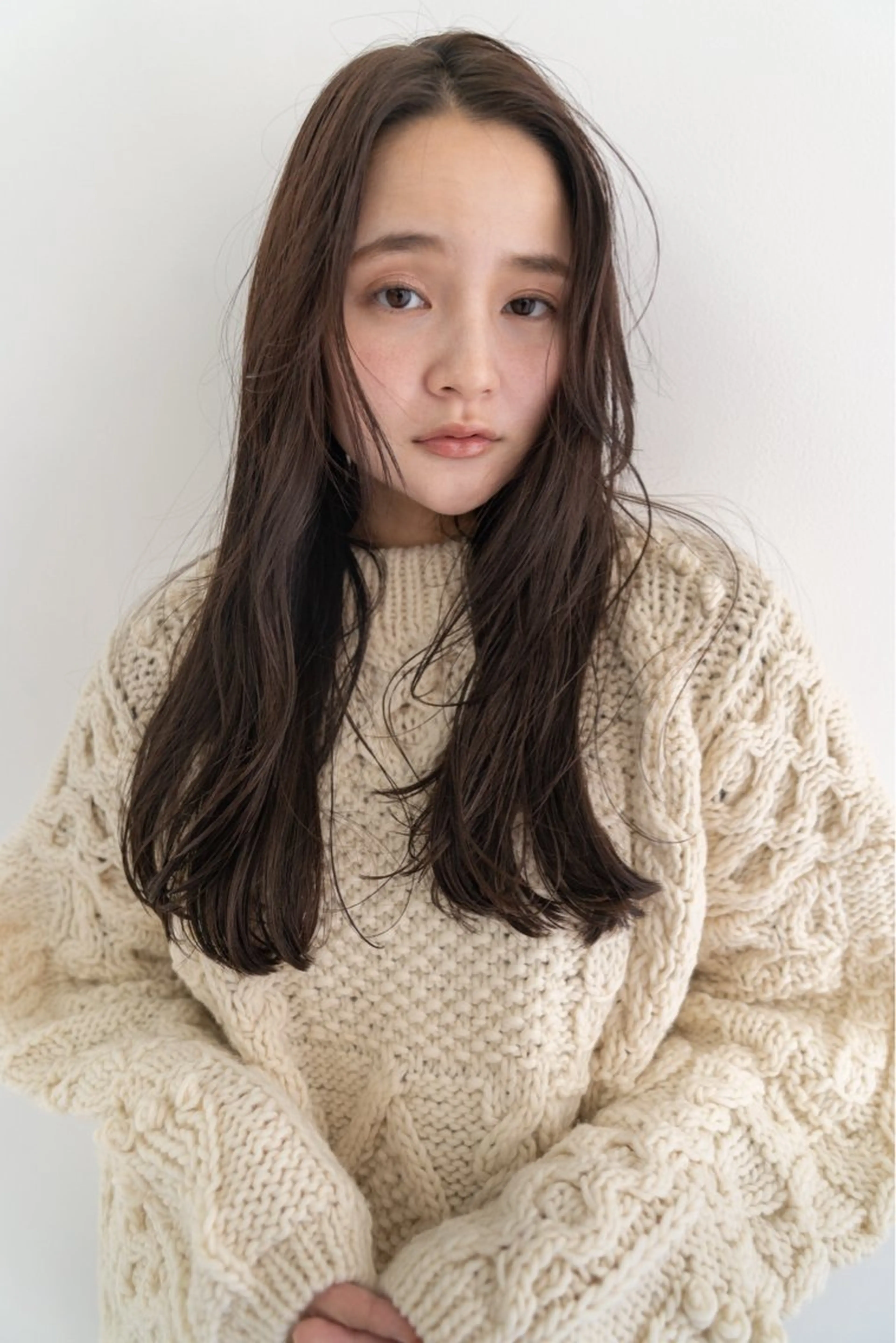 カラー ヘアカラー トリートメント quon MISA カラーモデル募集中✨のヘアスタイル