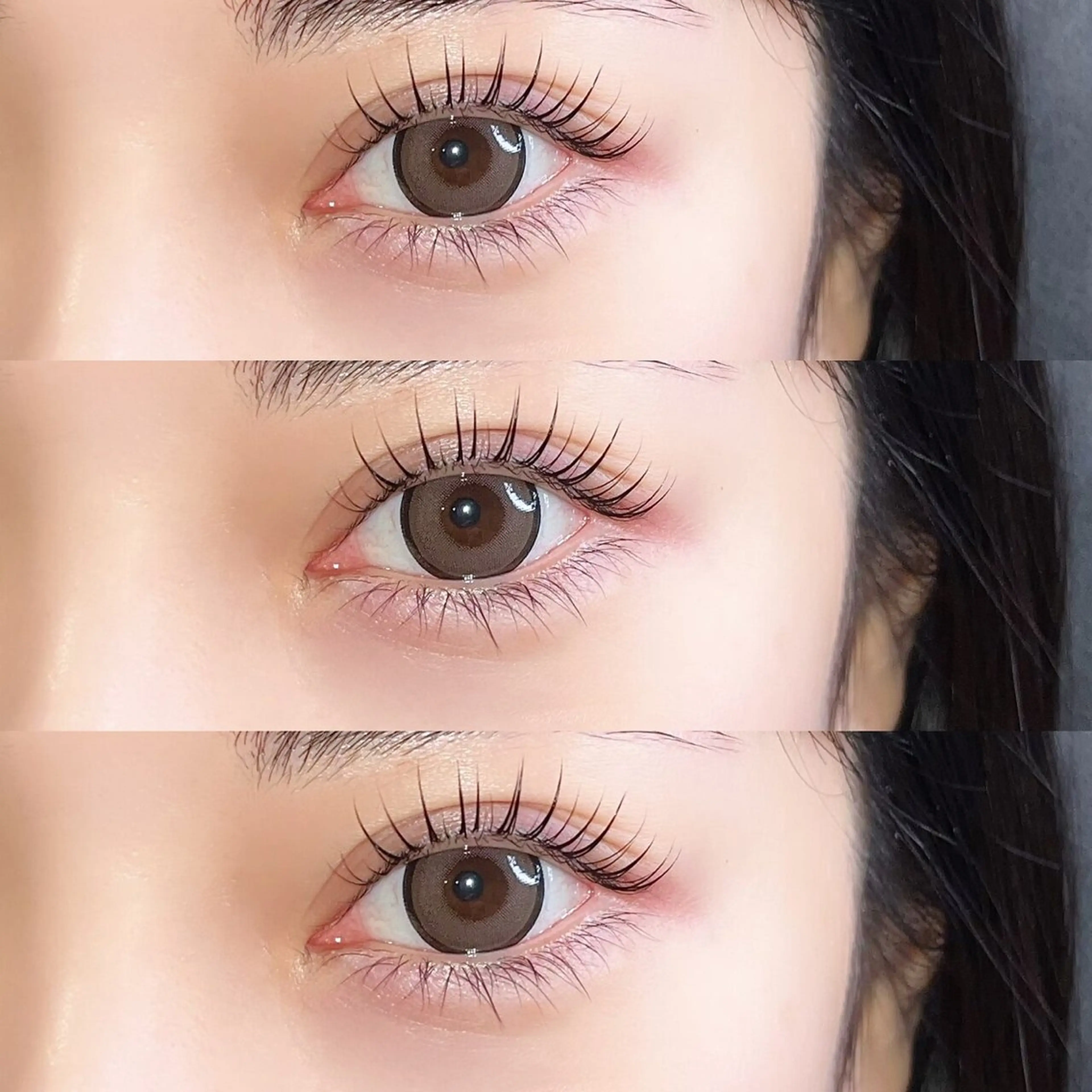 マツエク・マツパ 束感まつ毛 韓国風マツエク 一重×まつ毛パーマ 眉毛／まつ毛サロン Ayamiのマツエク・マツパデザイン