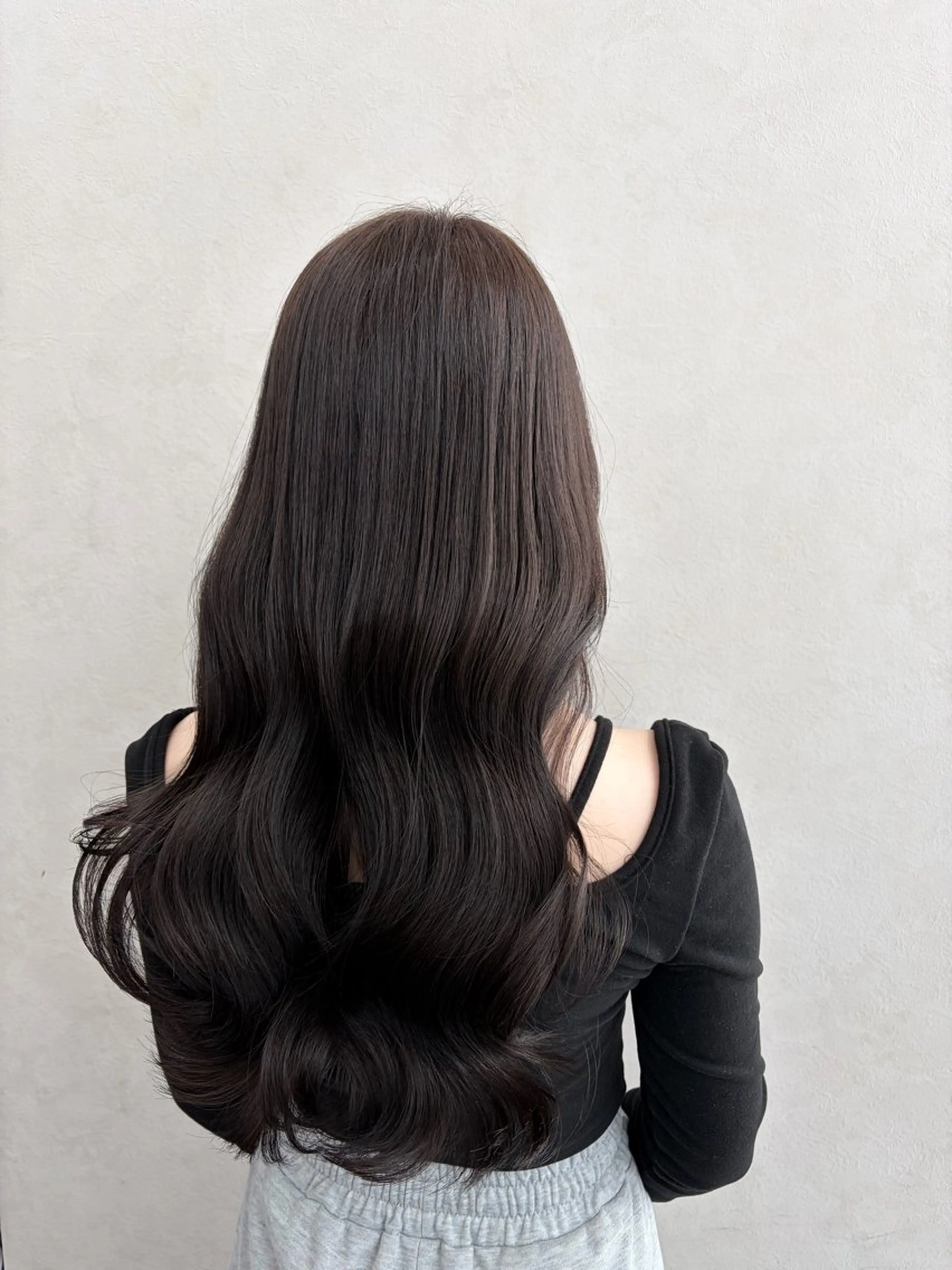 ロング カラー カット ヘアカラー トリートメント 🍐透明感カラー🍐 レイヤーカットのヘアスタイル