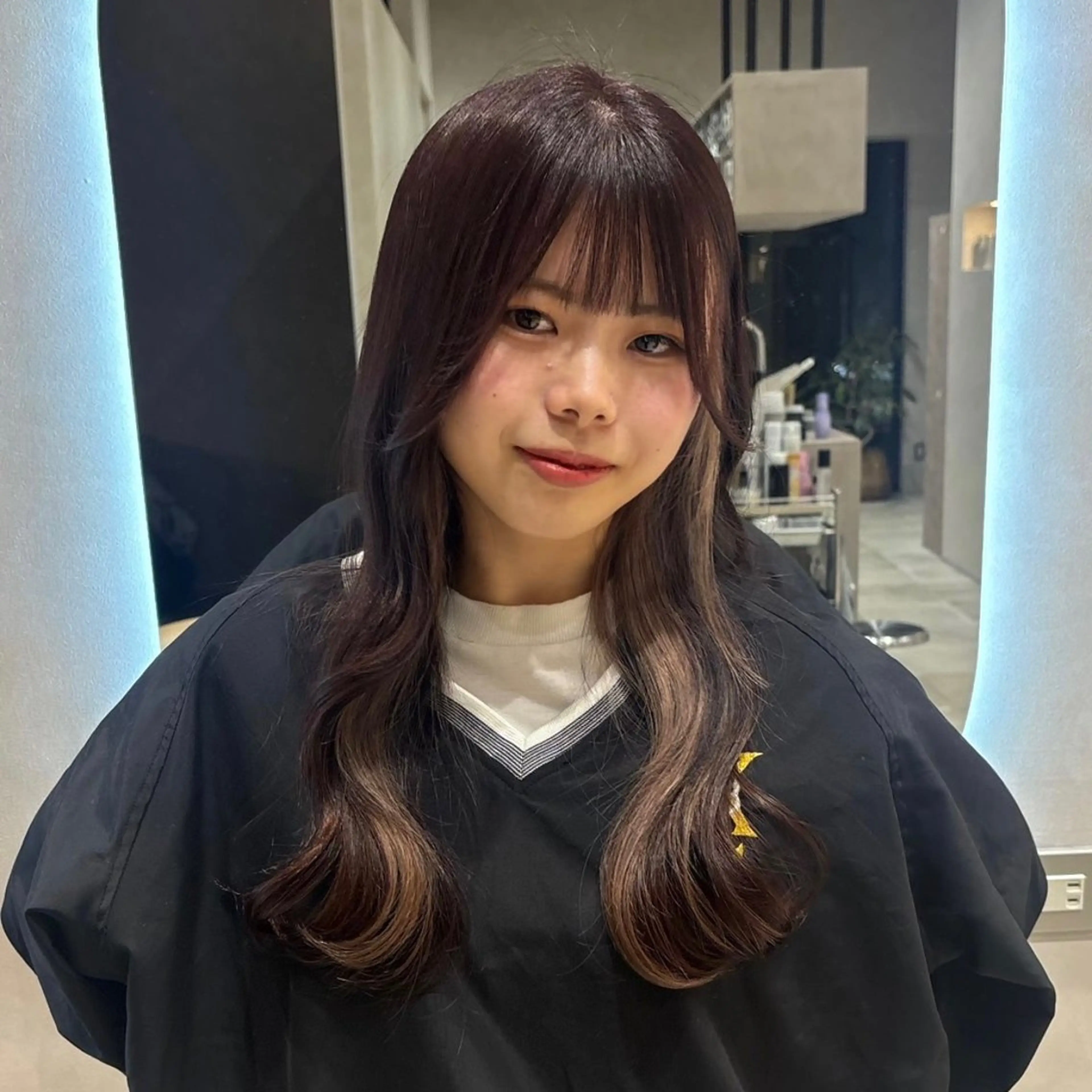 ☁️インナーカラー☁️ブリーチ➕ワンカラー🎀の写真