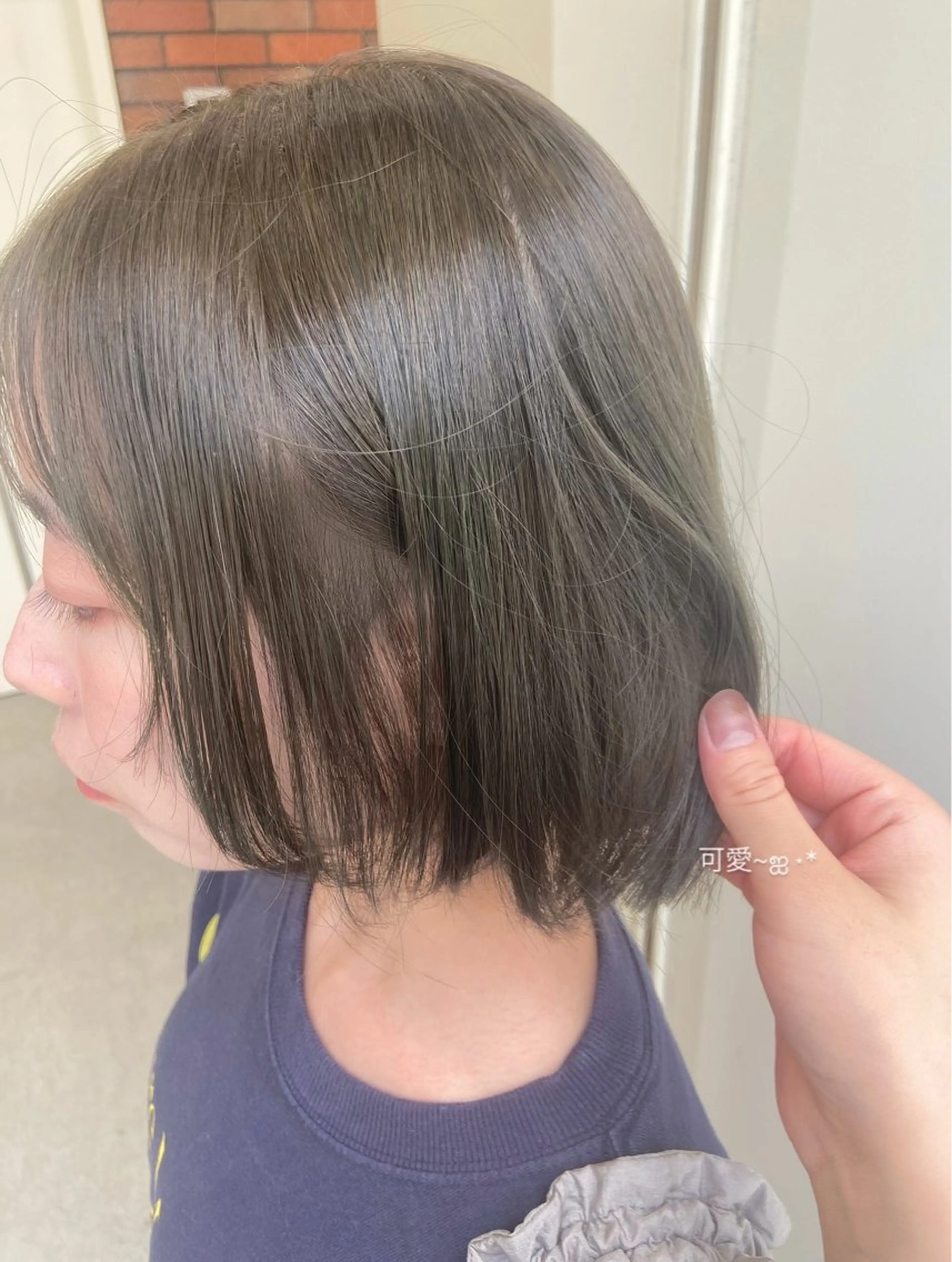 ショート カラー サオリ仙台・上品モテ カラーヘアセット🩰のヘアスタイル