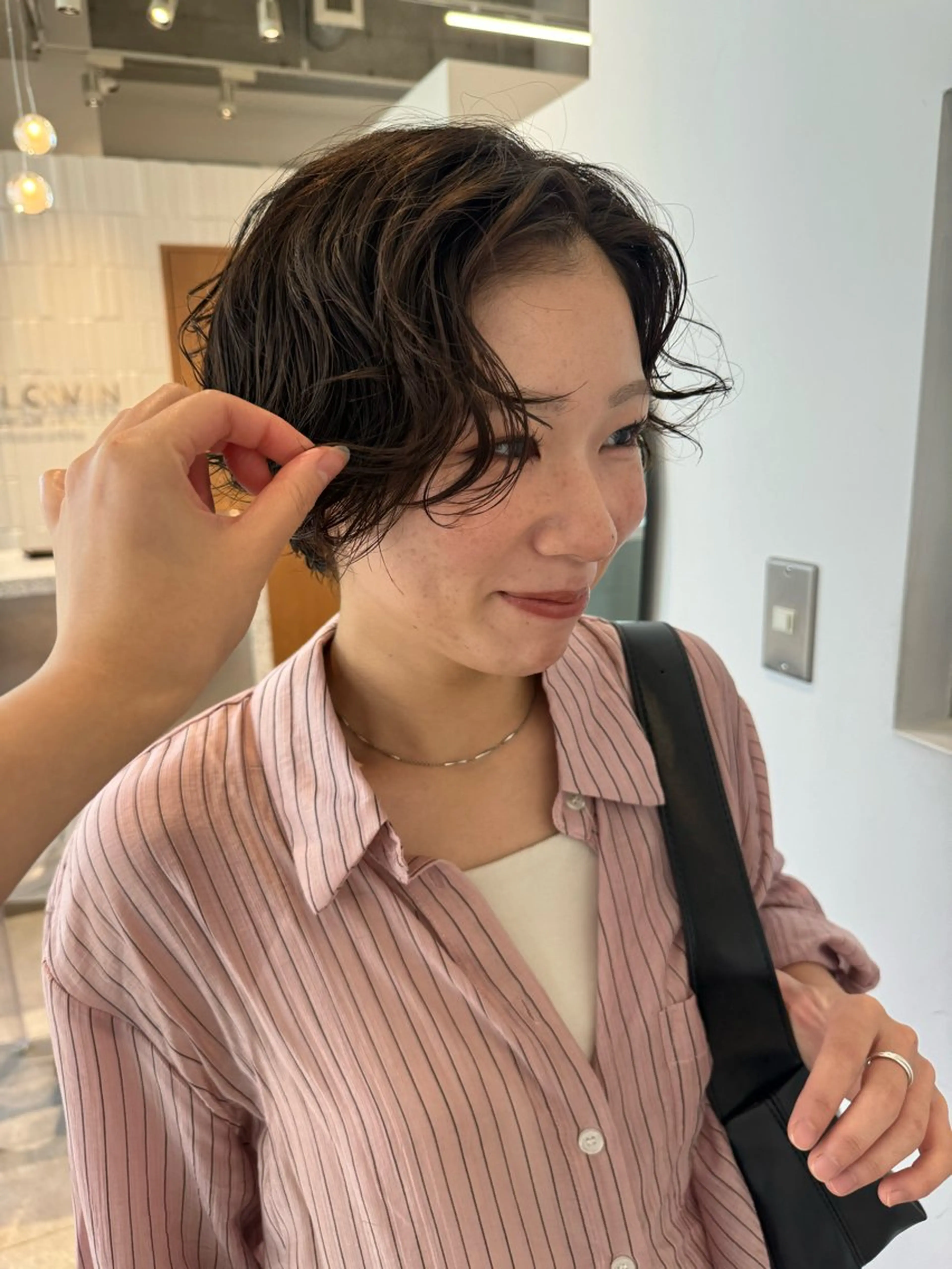 ショート カラー パーマ misa___boo MISAのヘアスタイル