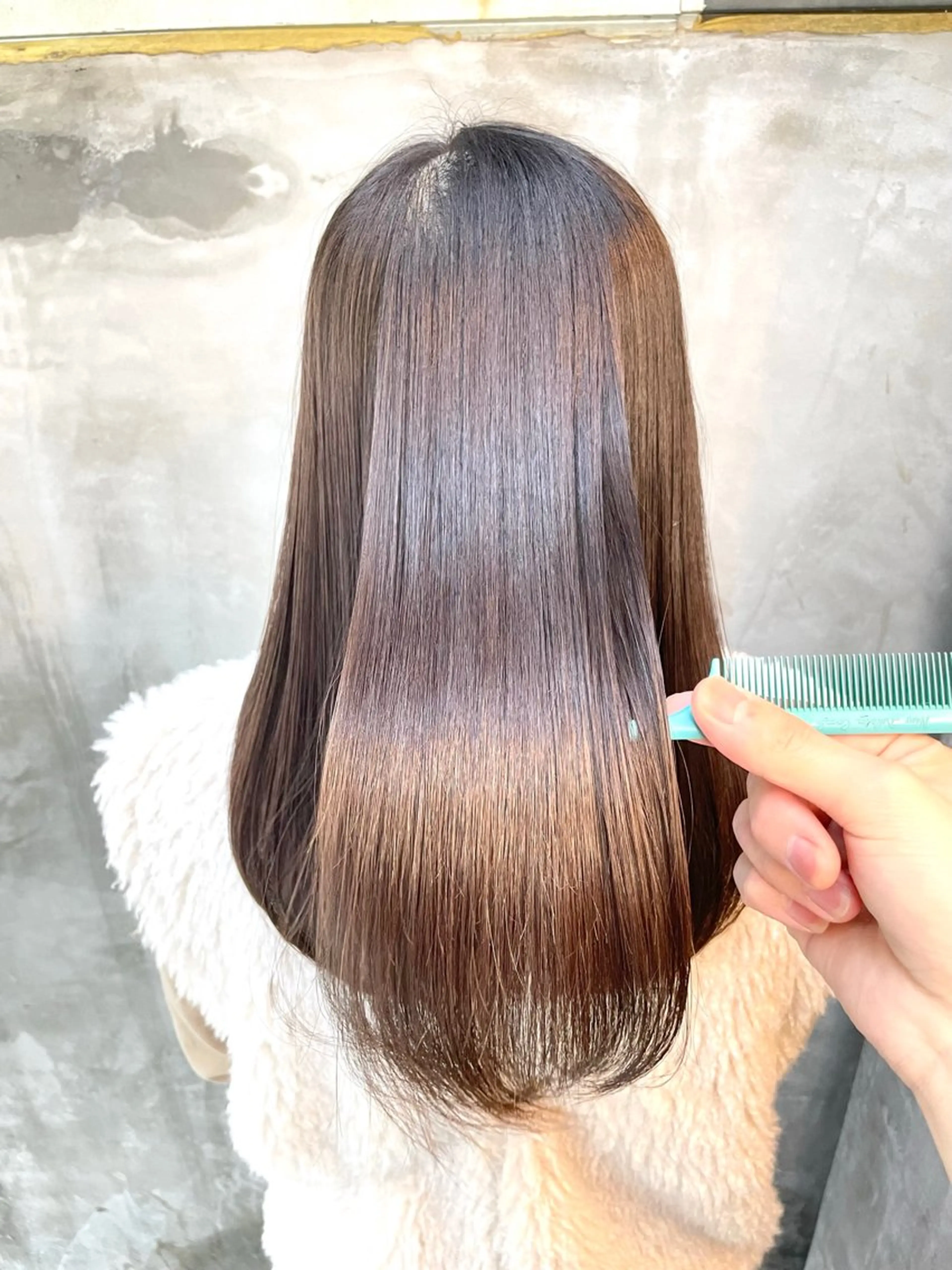 【新規限定】乾かしただけでまとまる美髪矯正＋ケアTR※ロング料金ありの写真