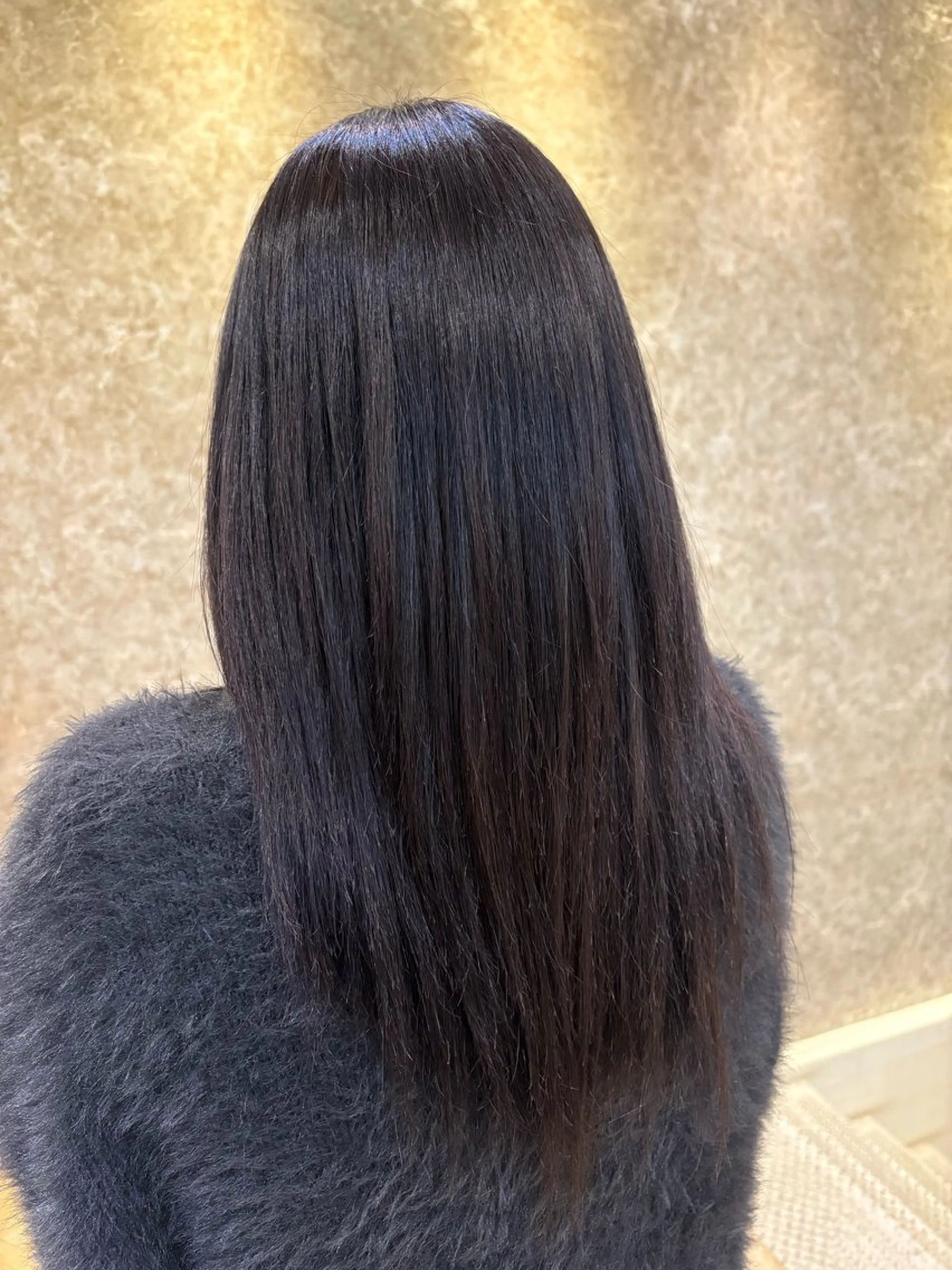 ロング カラー アベ ミスズのヘアスタイル