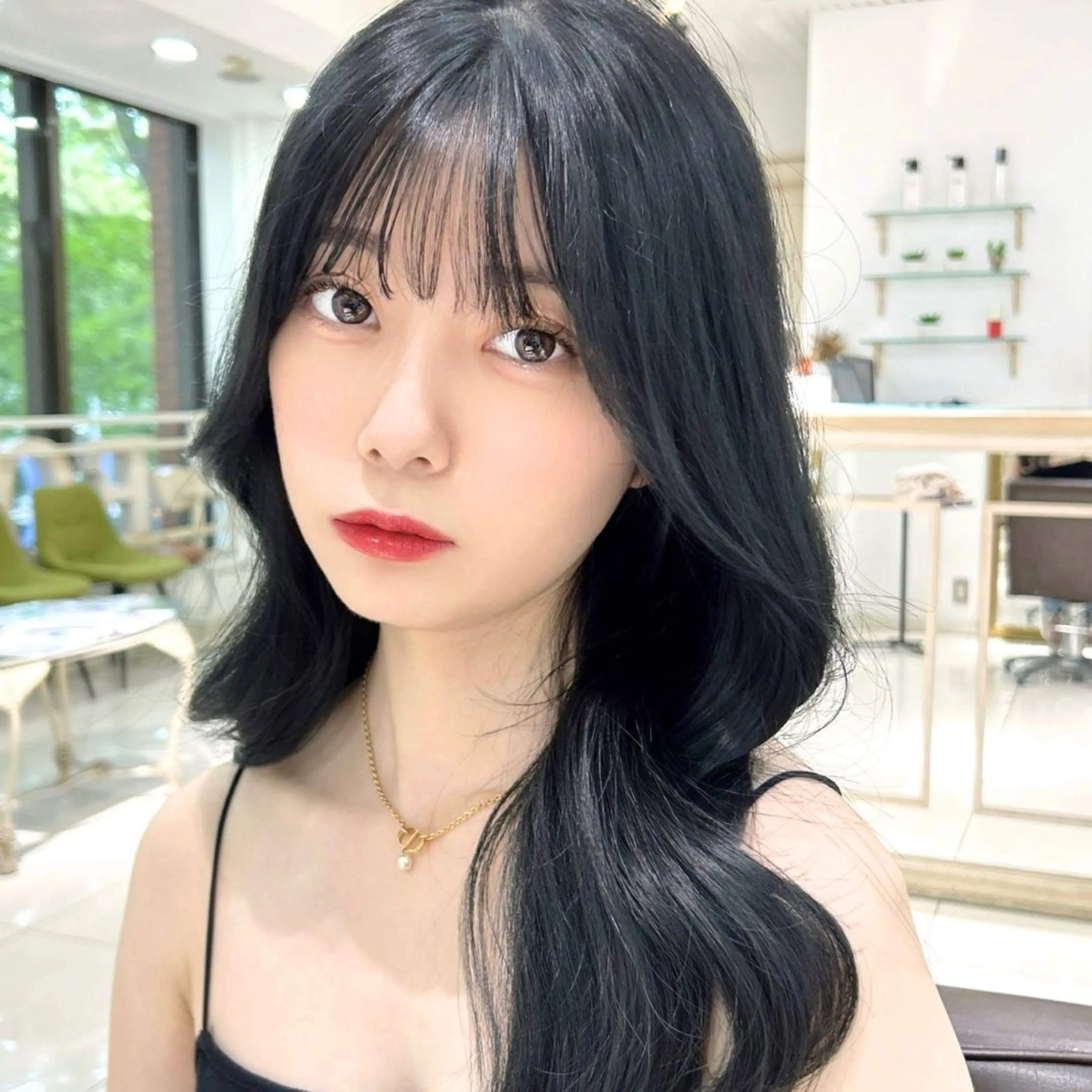 ロング カラー 髪質改善 竹川裕太のヘアスタイル