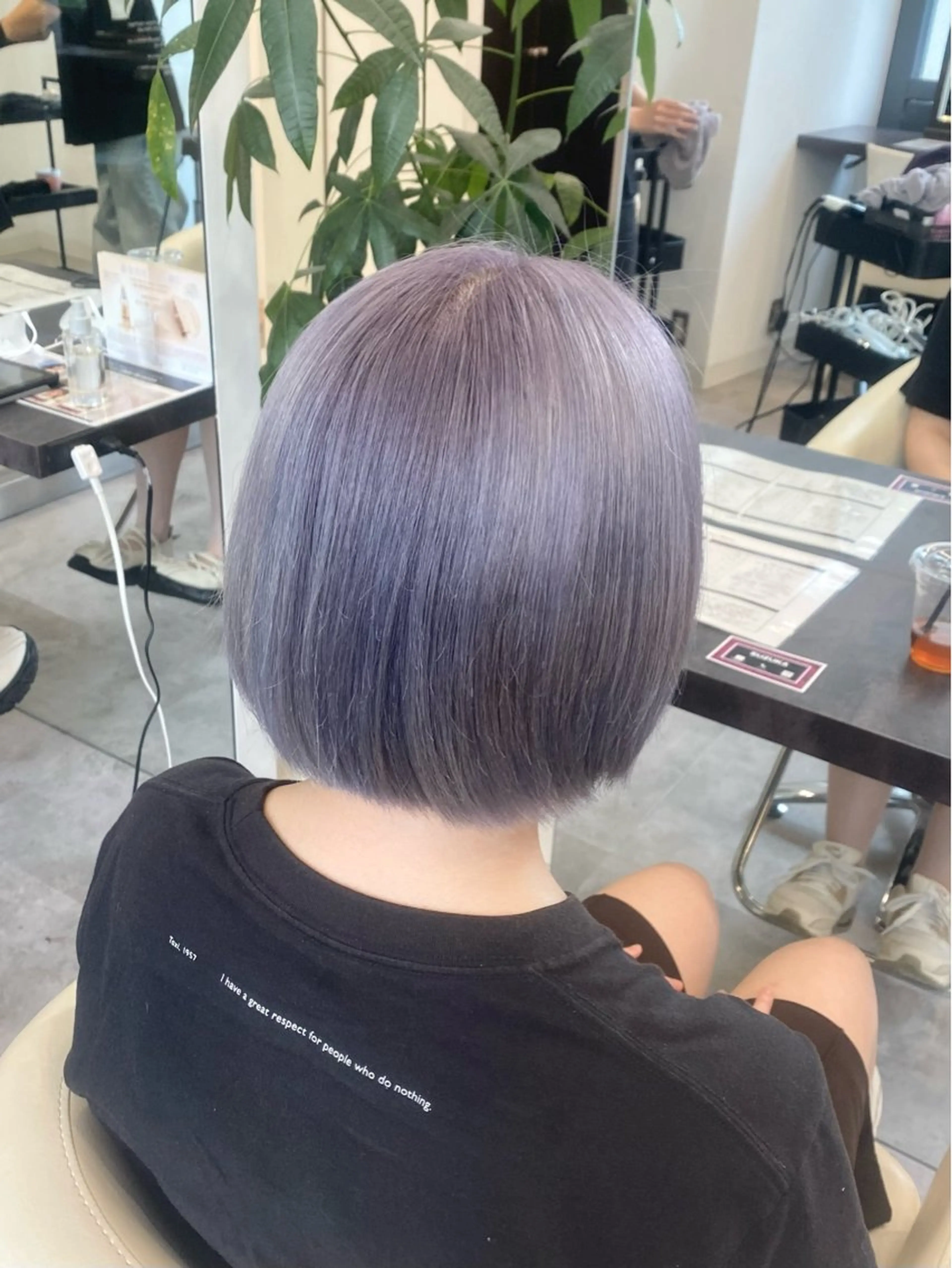 カラー ヘアカラー トリートメント 透明感カラー/髪質 改善🎀suzukaのヘアスタイル