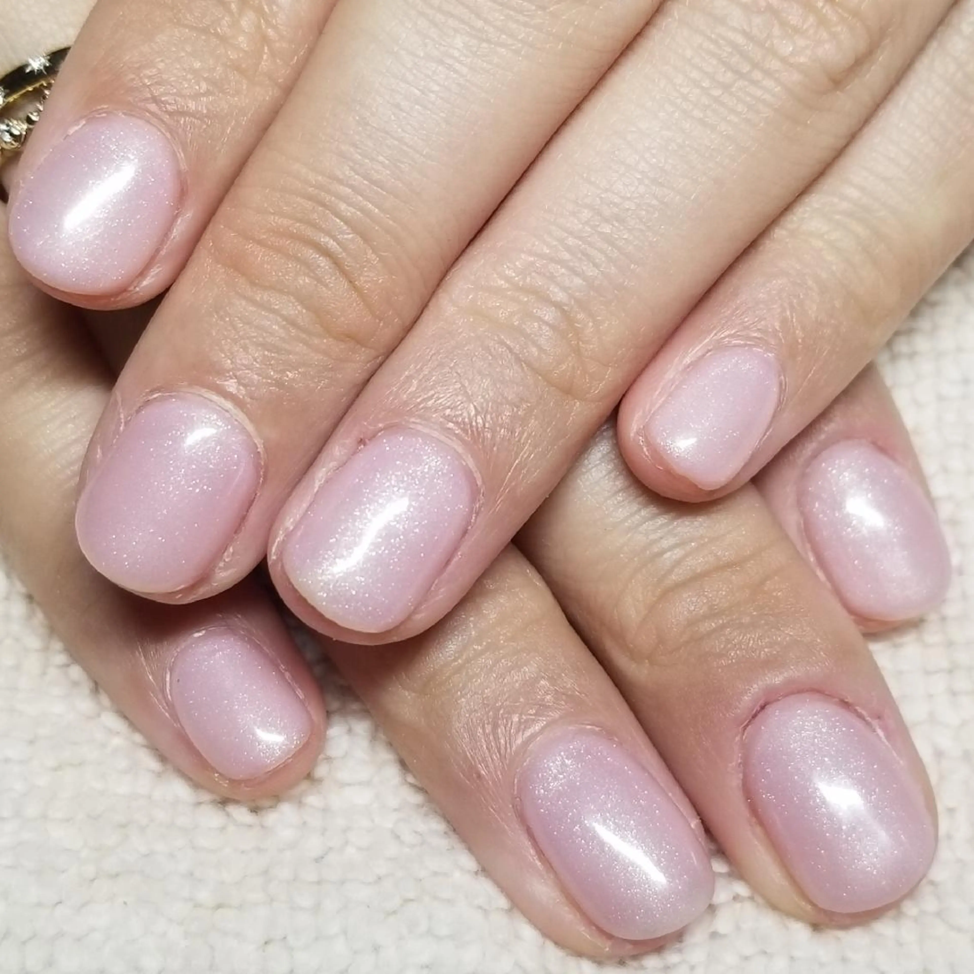 ネイル ワンカラーネイル ピンク ピンクベージュ ハンドネイル よしだ ひろきのネイルデザイン