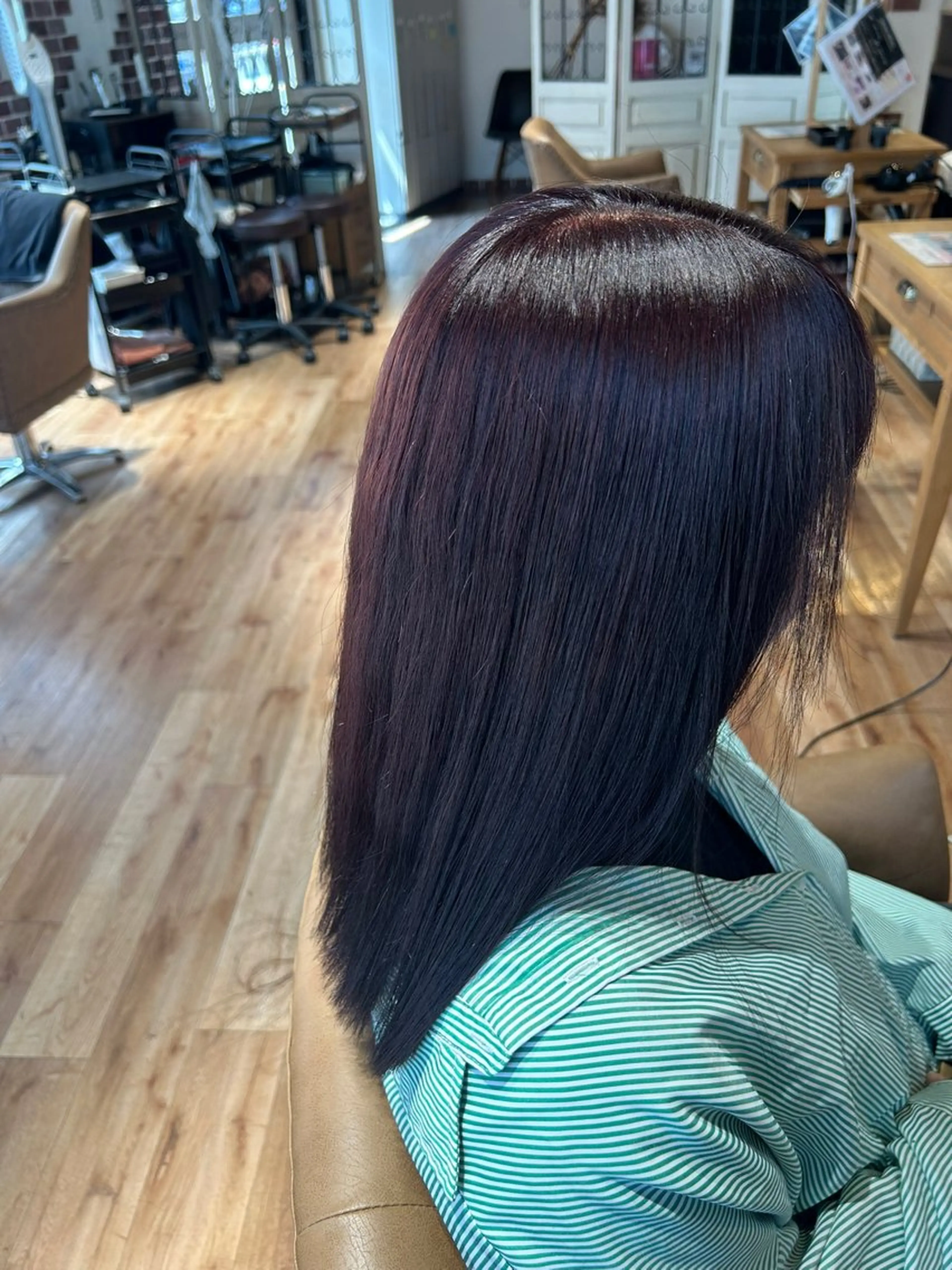 ロング 巽 愛夏のヘアスタイル