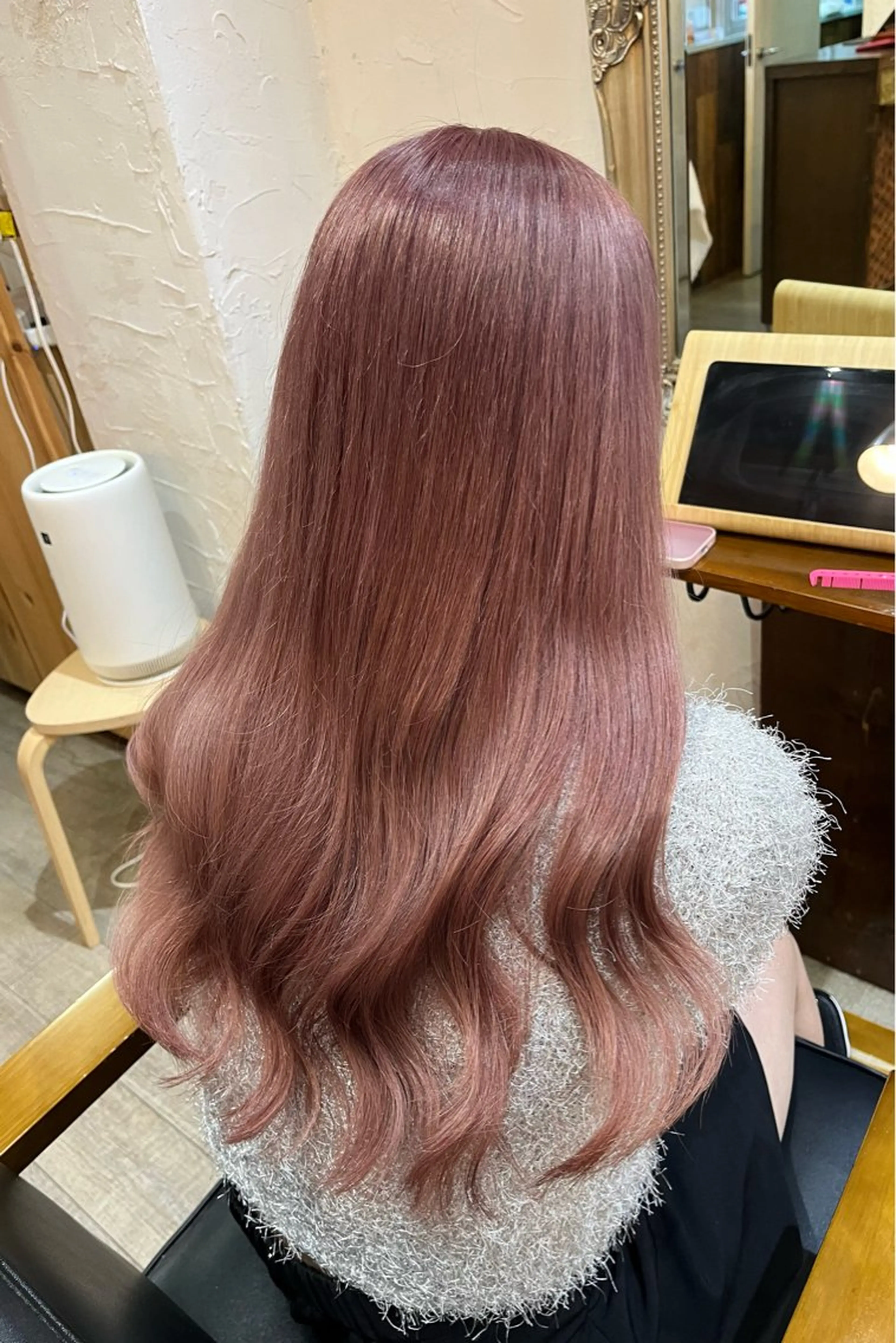 🌿ブリーチメンテナンス🌿ケアブリーチ(リタッチ)+フルカラー+ハホニコ3STEP トリートメントの写真