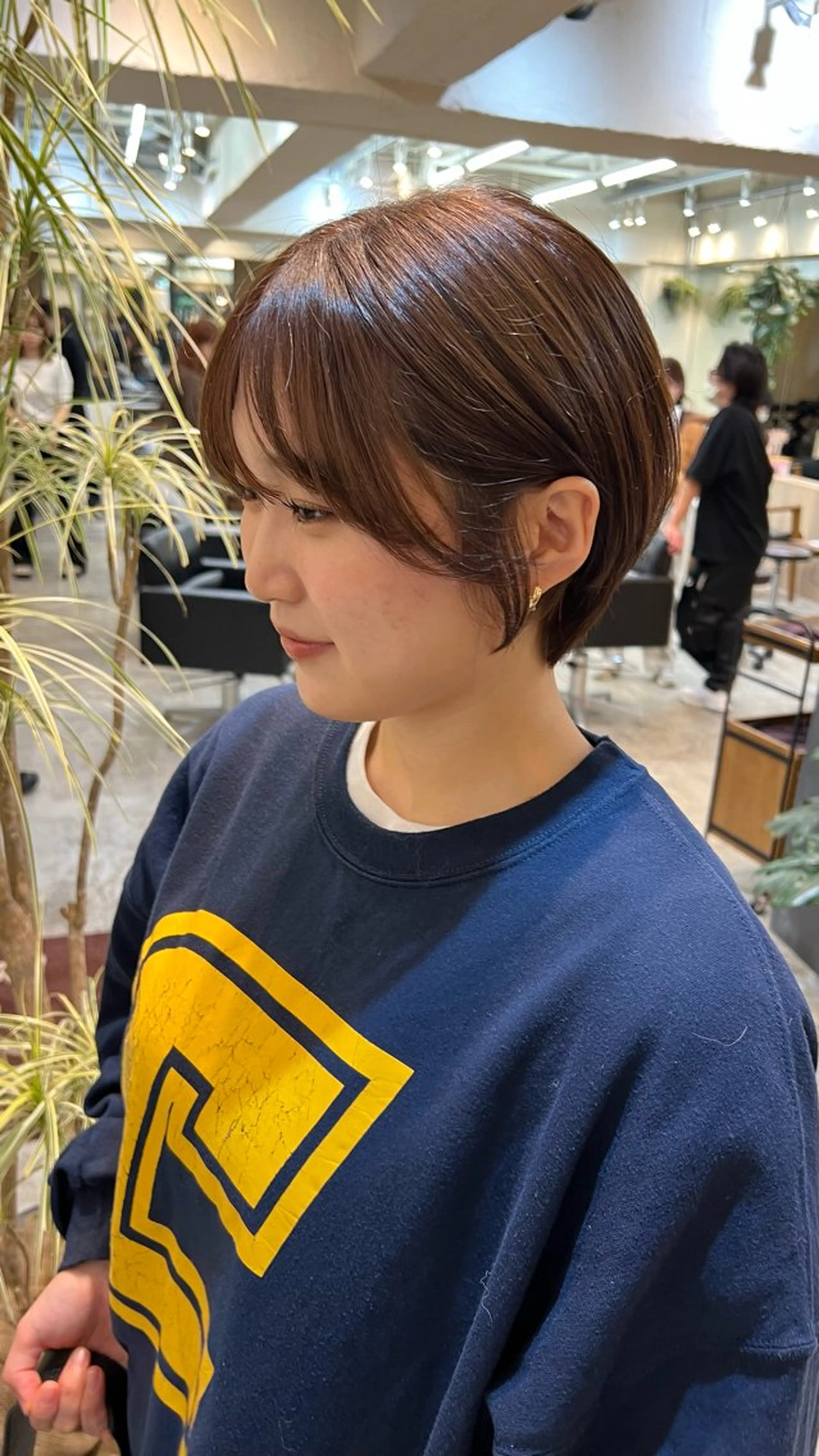 ショート カラー 抜きっぱなしブロンド /ハイトーン/カナタのヘアスタイル