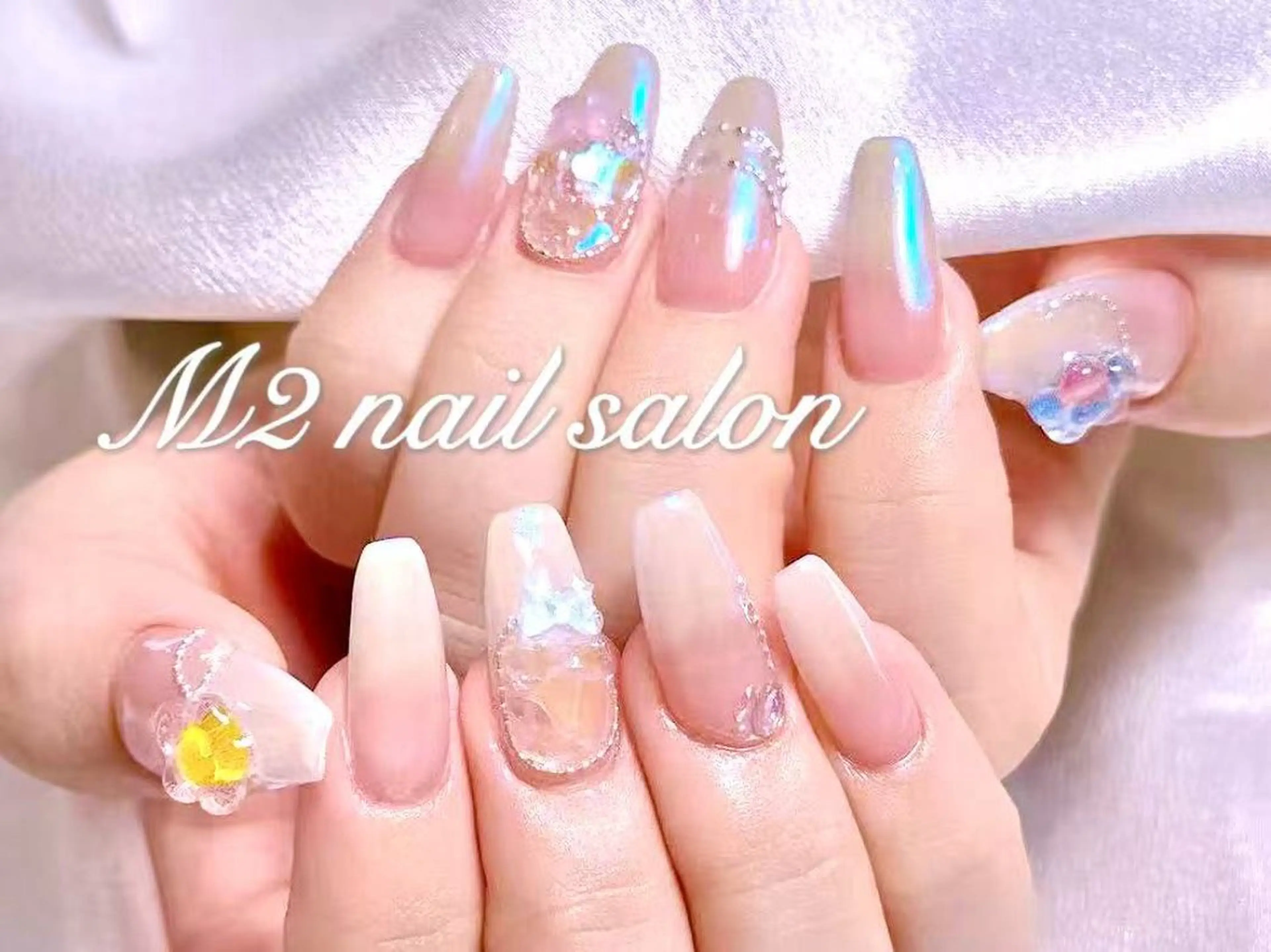 ネイル 長さだし専門店 M2　rikaのネイルデザイン